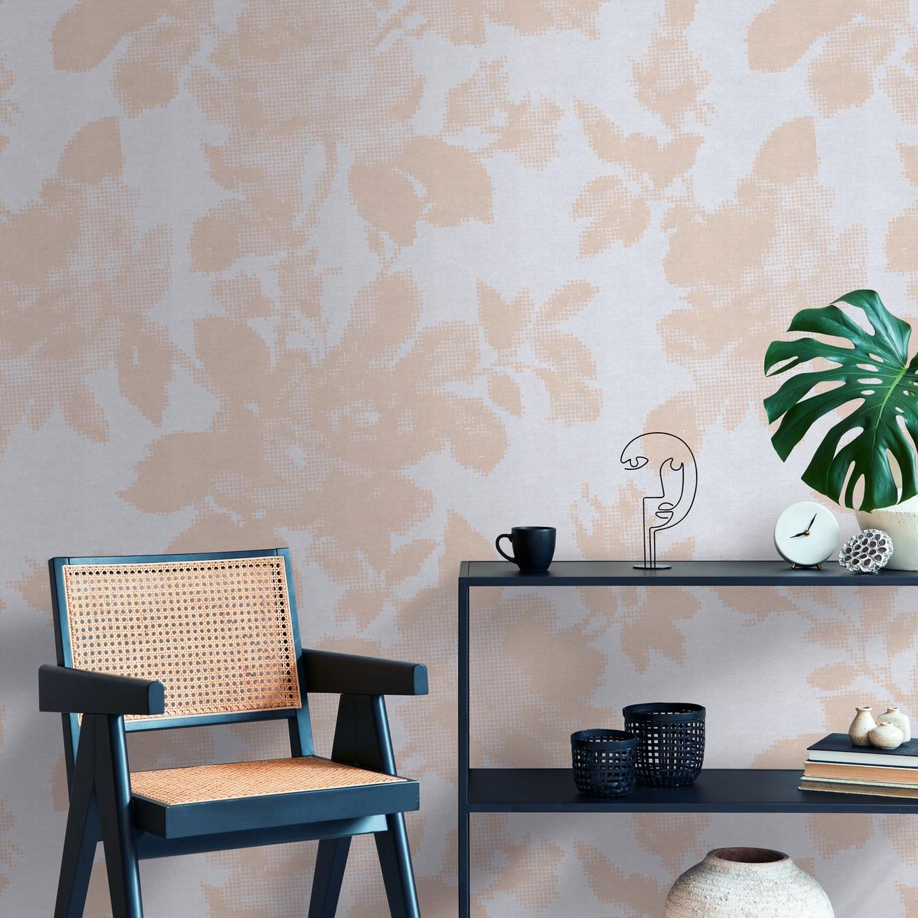 A.S. Creation Fototapete The Wall III 398771 Ein Motiv pro Rolle Blumen Floral Grau Beige