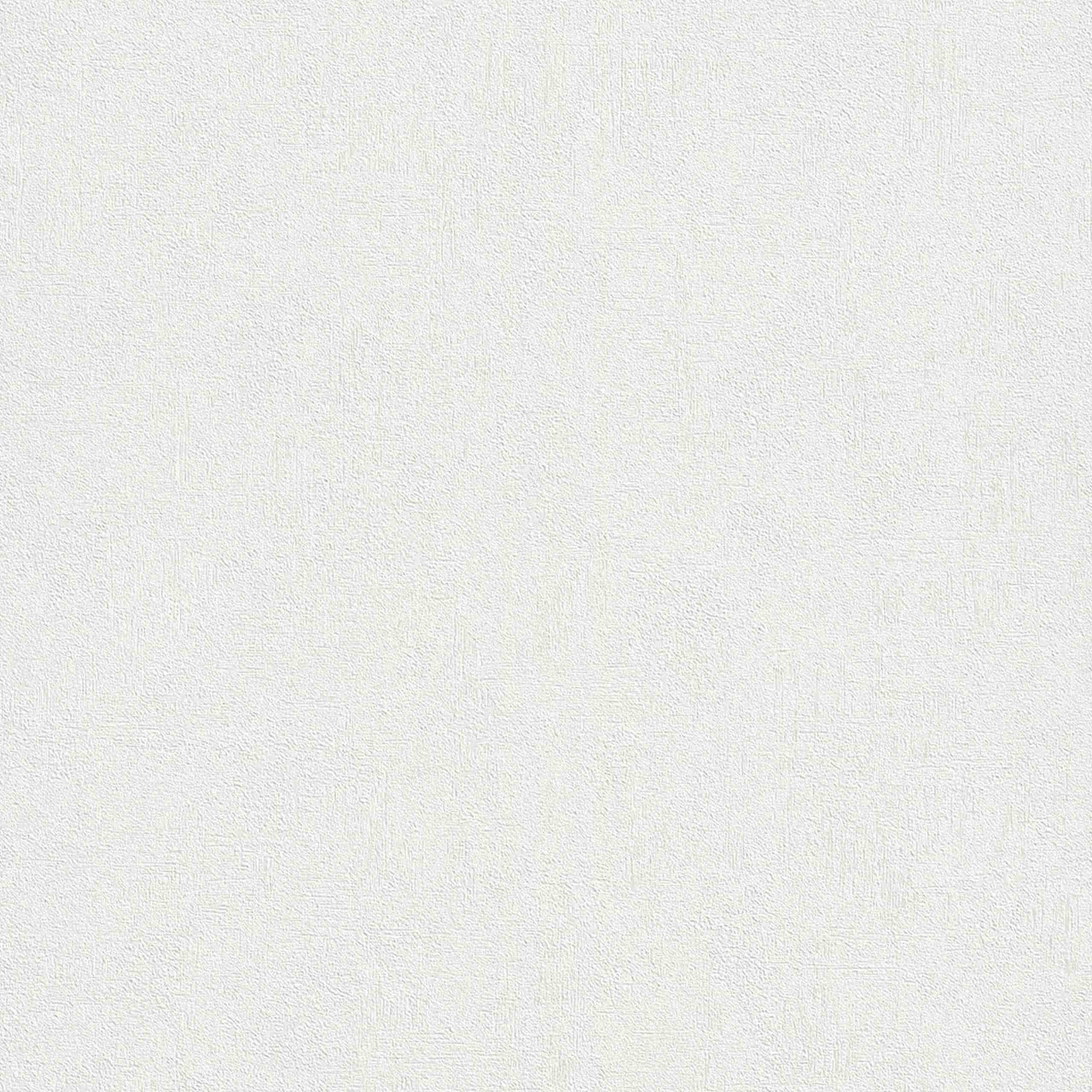 Rasch | Young Artists | 489804 | Vliestapete | Einfarbig | Uni | 0.53 x 10.05 m | Weiß