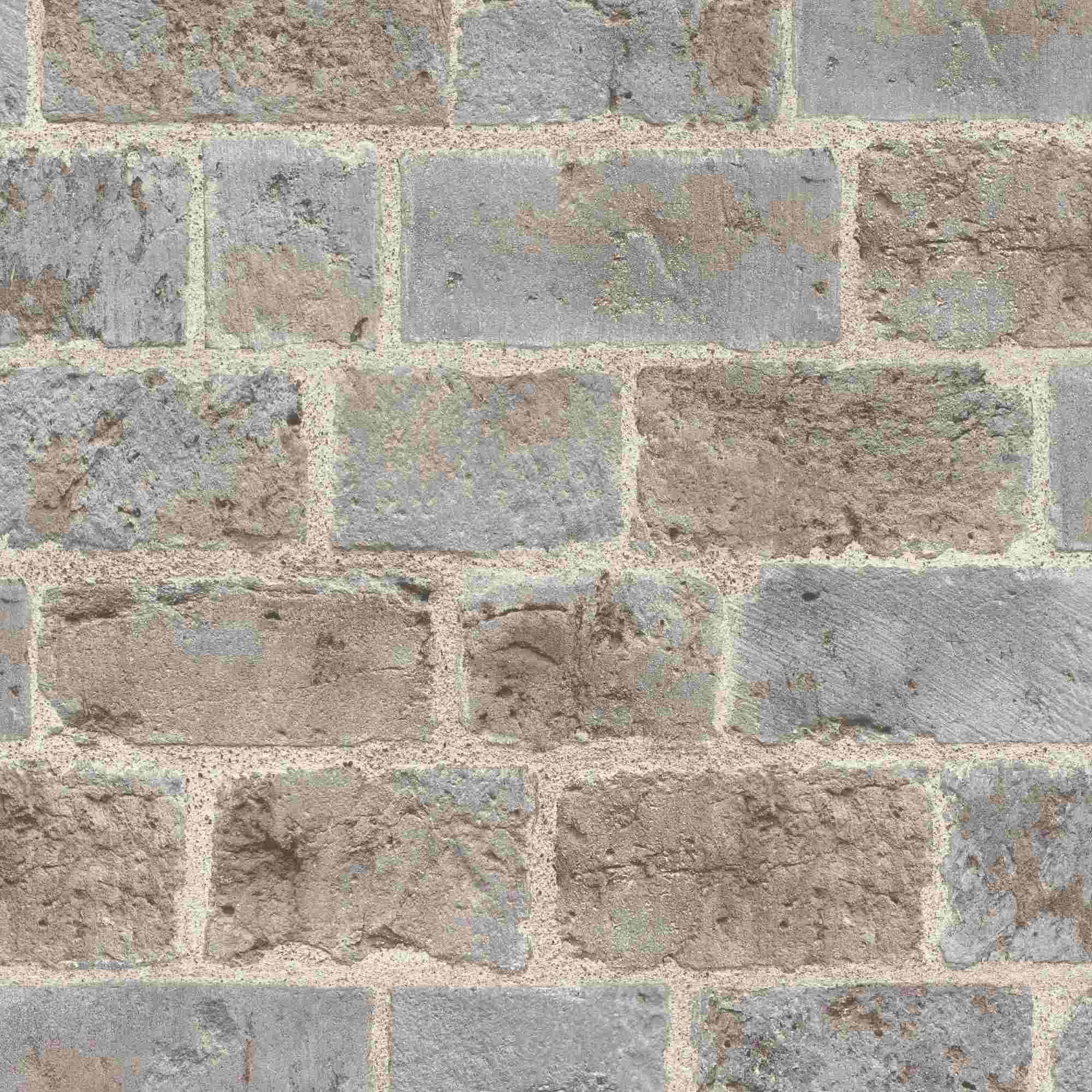 Rasch | Selection | 865714 | Vliestapete | Steinoptik | 10.05 x 0.53 m