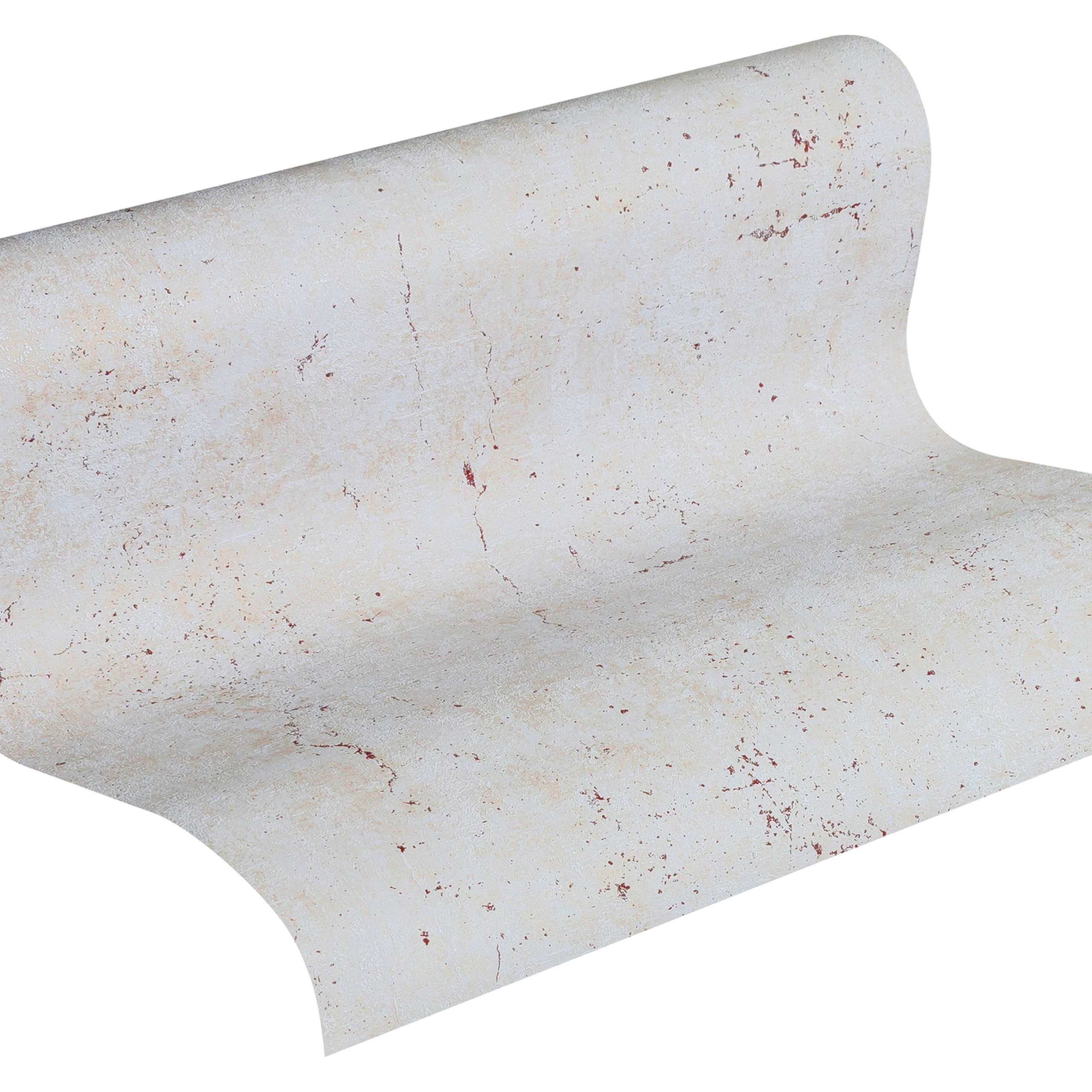A.S. Creation | Metropolitan Stories | 369116 | Vliestapete | Steinoptik | 0.53 x 10.05 m | Creme