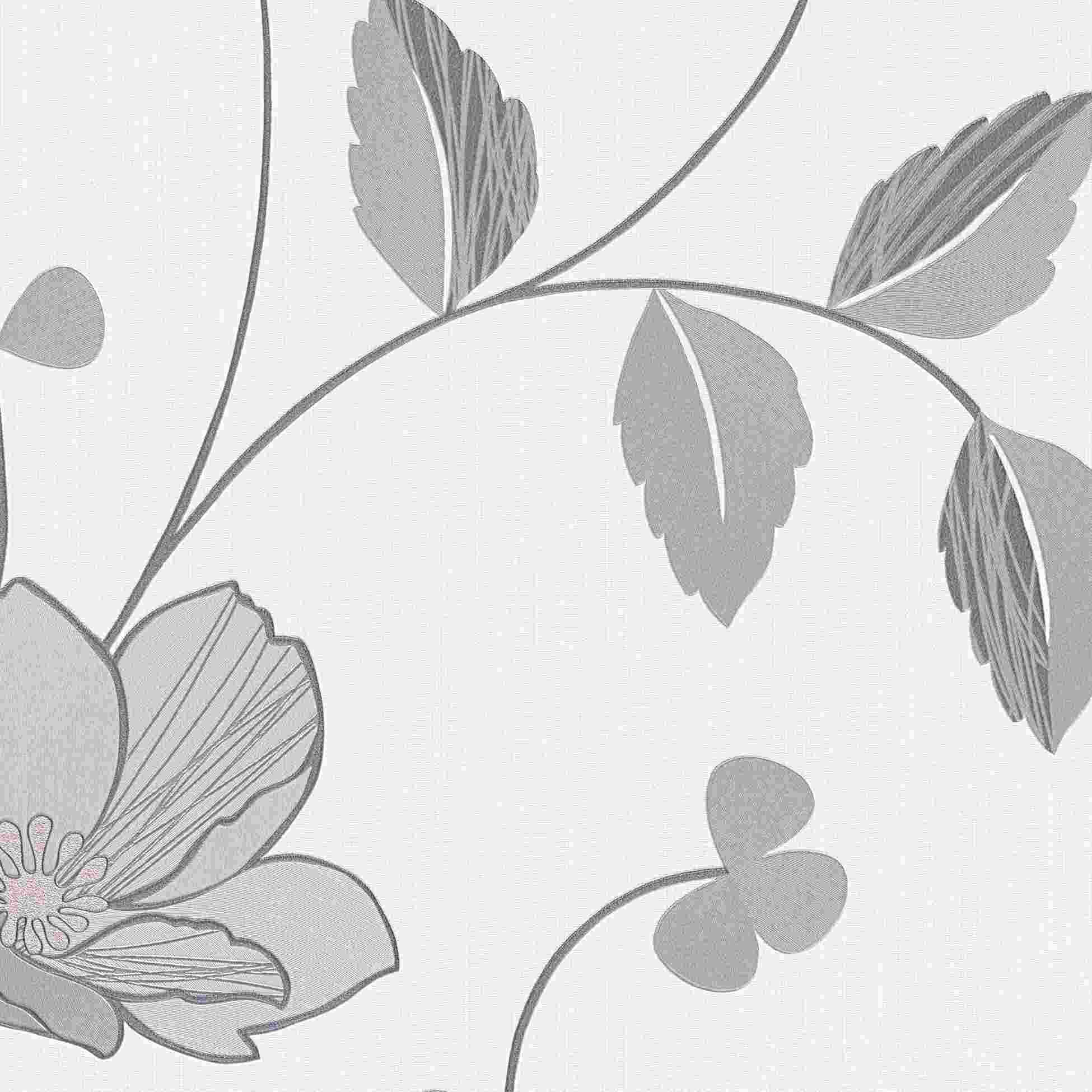 Struktur Vliestapete 10338-37 Blumen Floral 0.53 x 10.05 m Cyrill Erismann
