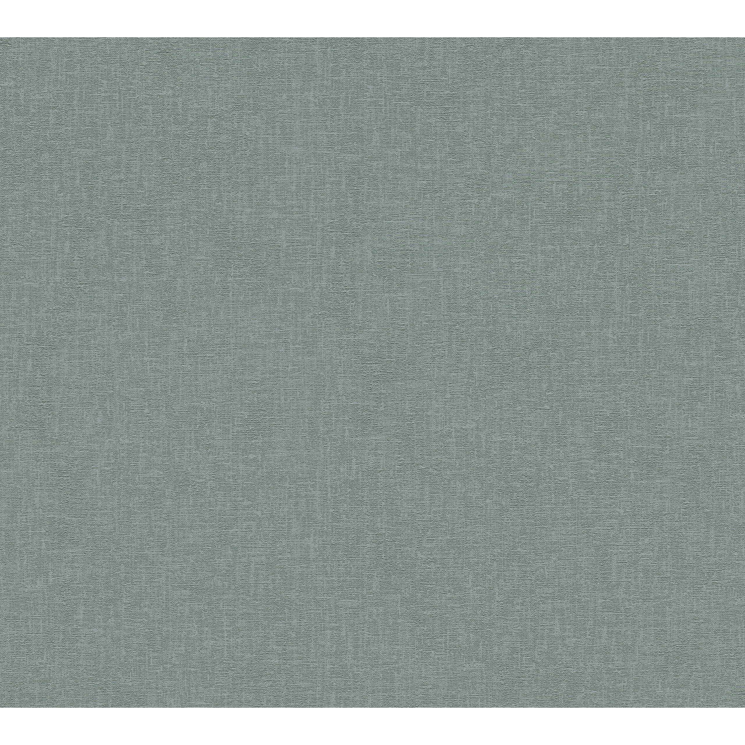 A.S. Creation | New Walls | 373953 | Vliestapete | Einfarbig | Uni | 0.53 x 10.05 m | Grün