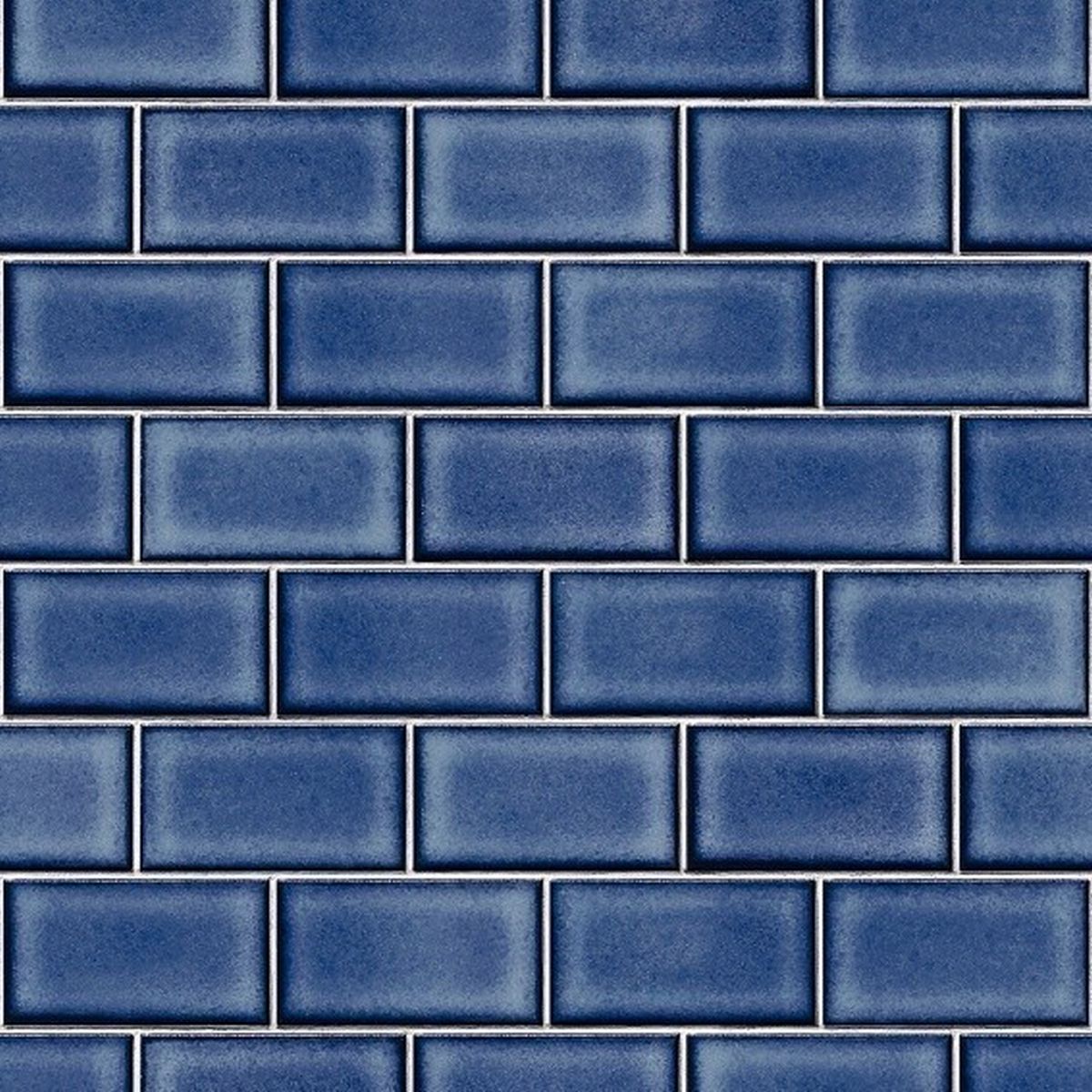 DesignID | Beaux Arts 2 | 220107 | Vliestapete | Steinoptik | 0.53 x 10.05 m | Blau