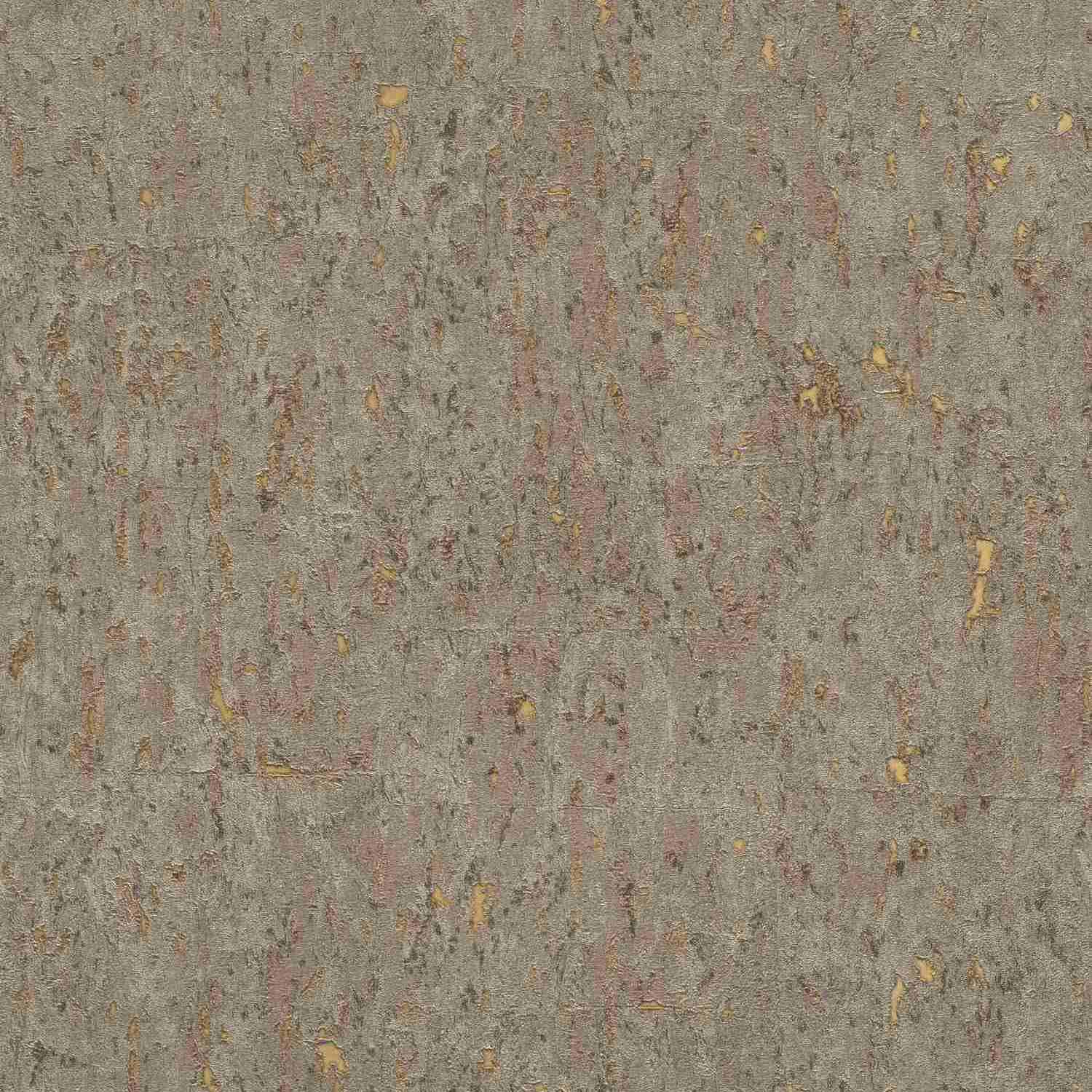 Rasch | Curiosity | 538342 | Vliestapete | Industrial | 0.53 x 10.05 m | Gold