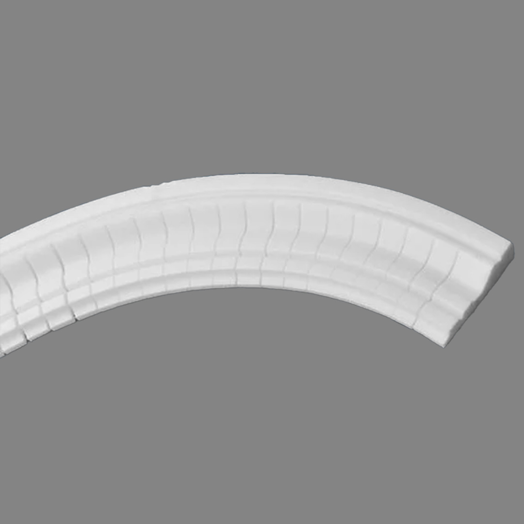 Wiesemann | Fassadenprofil für Außenbögen "FP8 Flex A" | 27 x 97 x 2000 mm | Unbeschichtet