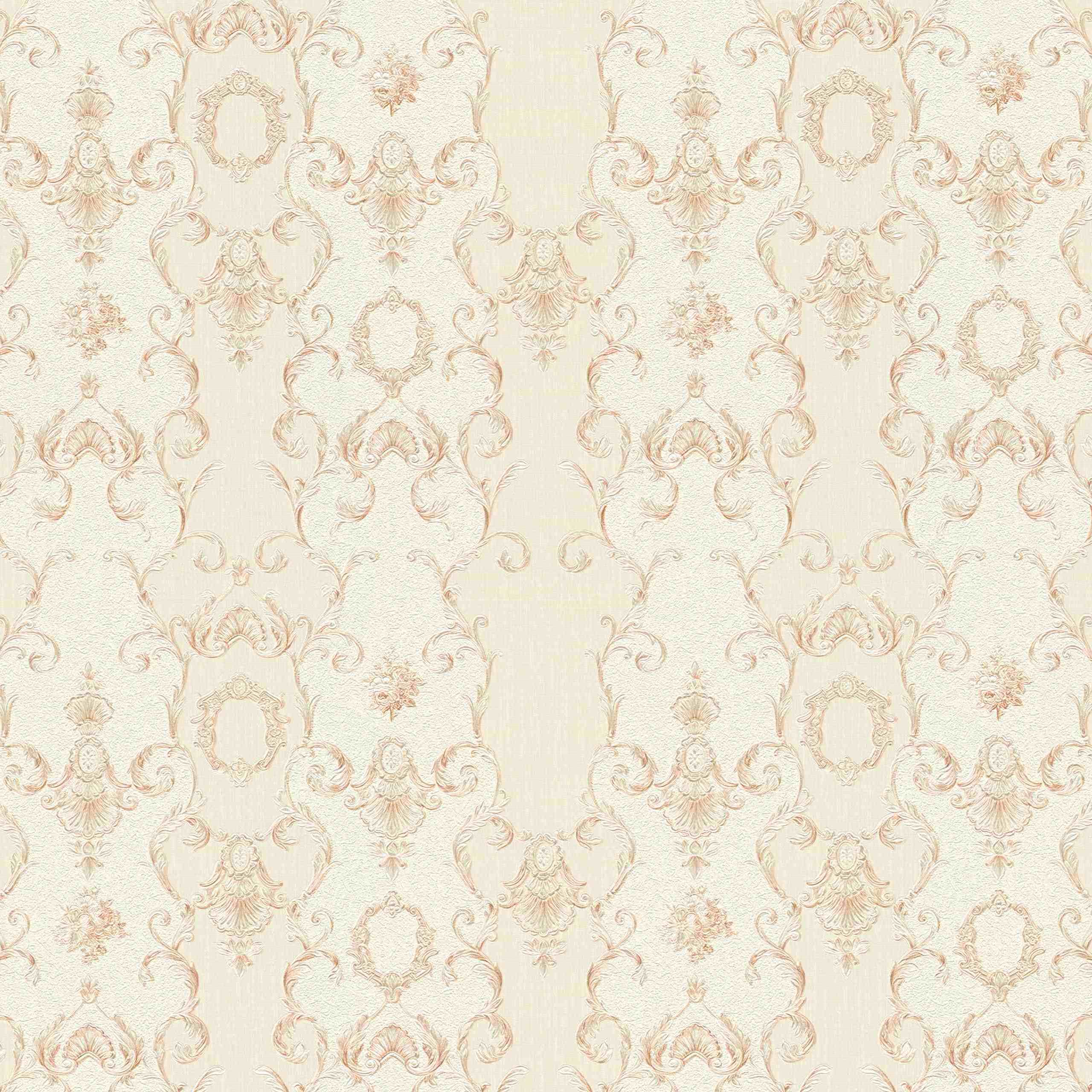 A.S. Creation | Château 5 | 343924 | Vliestapete | Vintage | Retro | 0.53 x 10.05 m | Beige