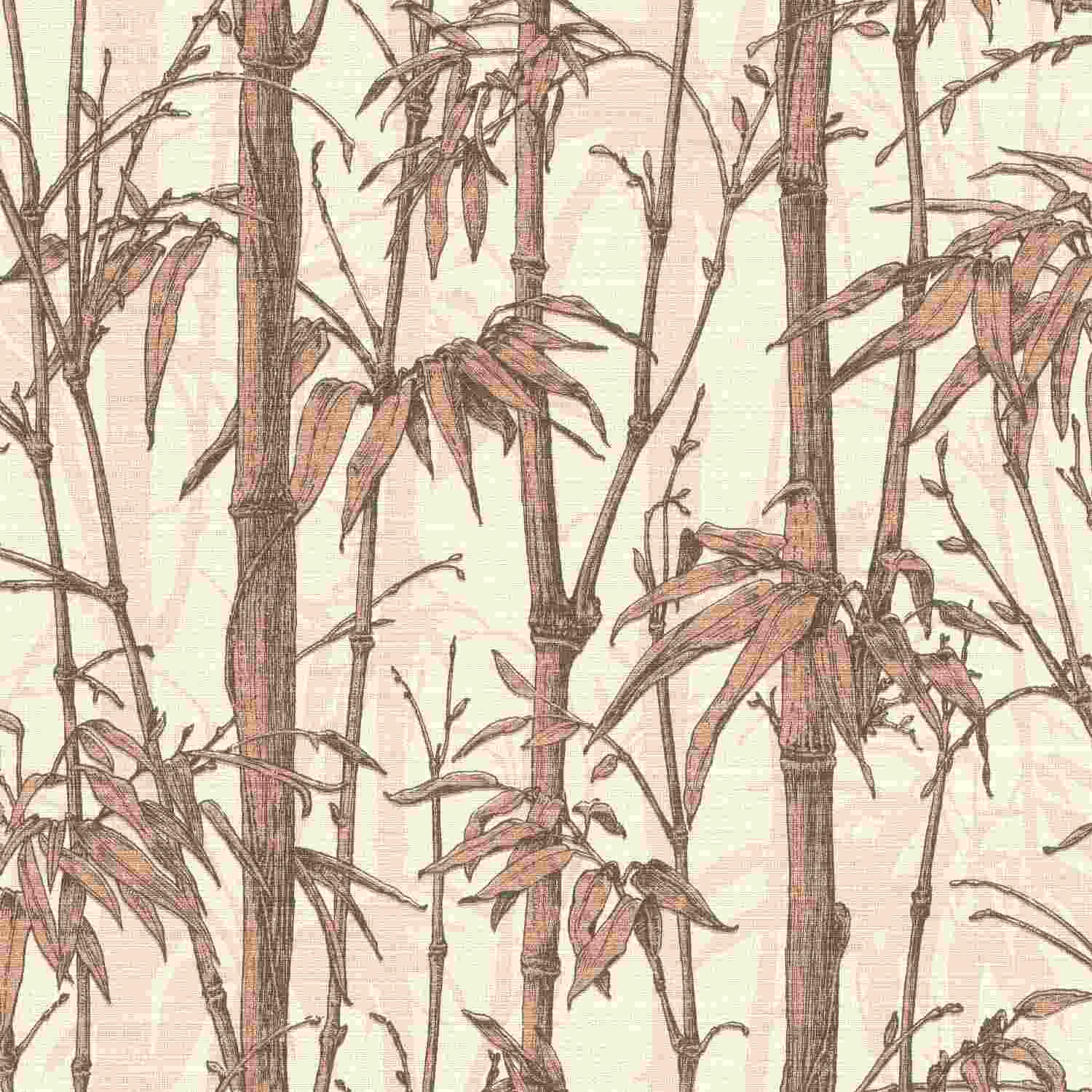 Rasch | Florentine III | 484878 | Vliestapete | Blumenoptik | 0.53 x 10.05 m | Braun