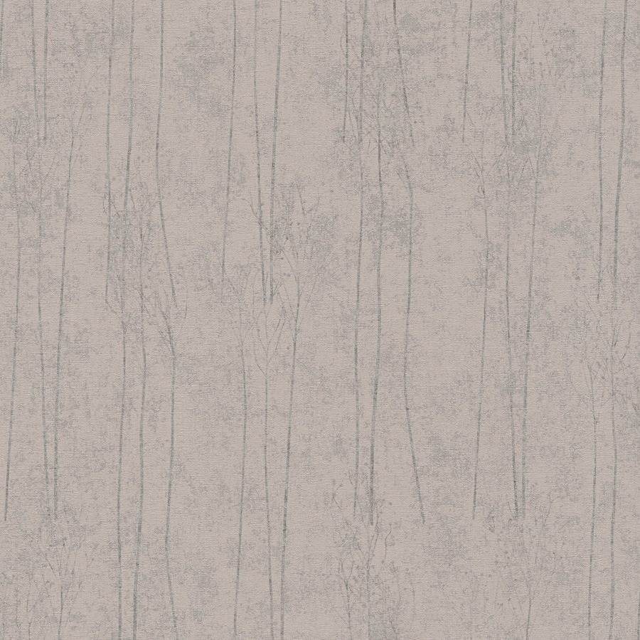 A.S. Creation | #Hygge | 386145 | Vliestapete | Naturoptik | 0.53 x 10.05 m | Grau