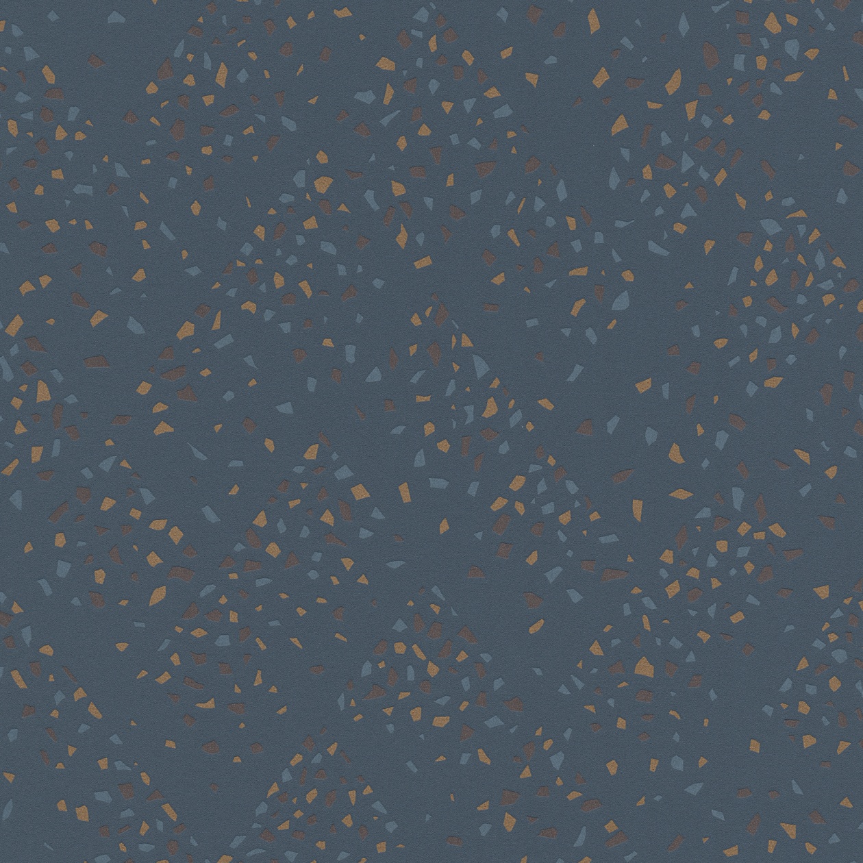 A.S. Creation | New Walls | 373941 | Vliestapete | Vintage | Retro | 0.53 x 10.05 m | Blau