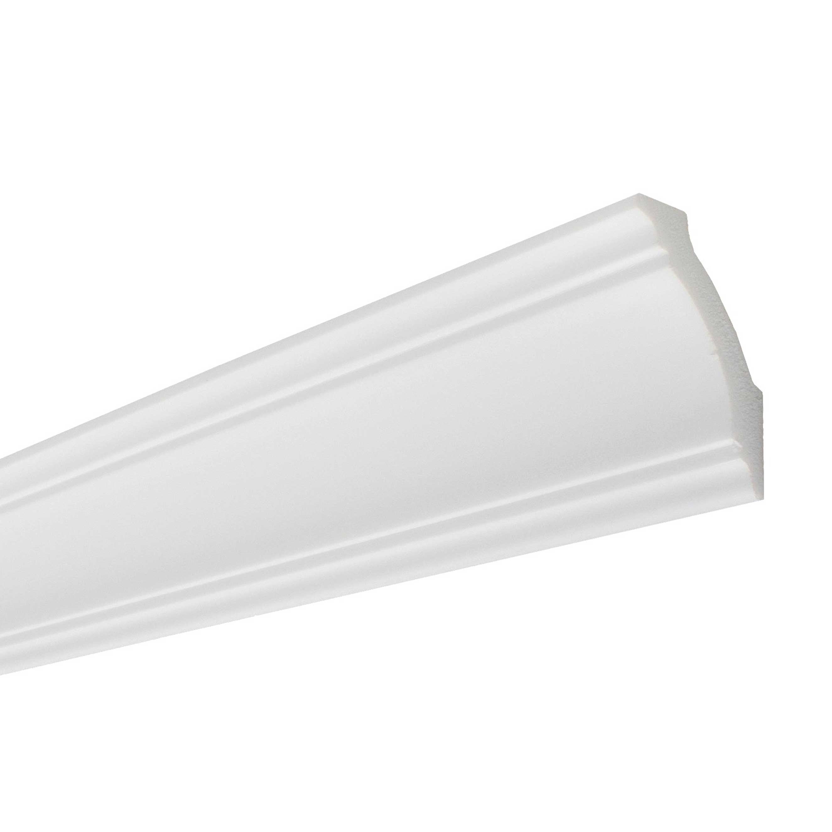 NMC | Außenwinkel | Polystyrol | 75 x 50 x 200 mm | Weiß | Stuckleisten Winkel
