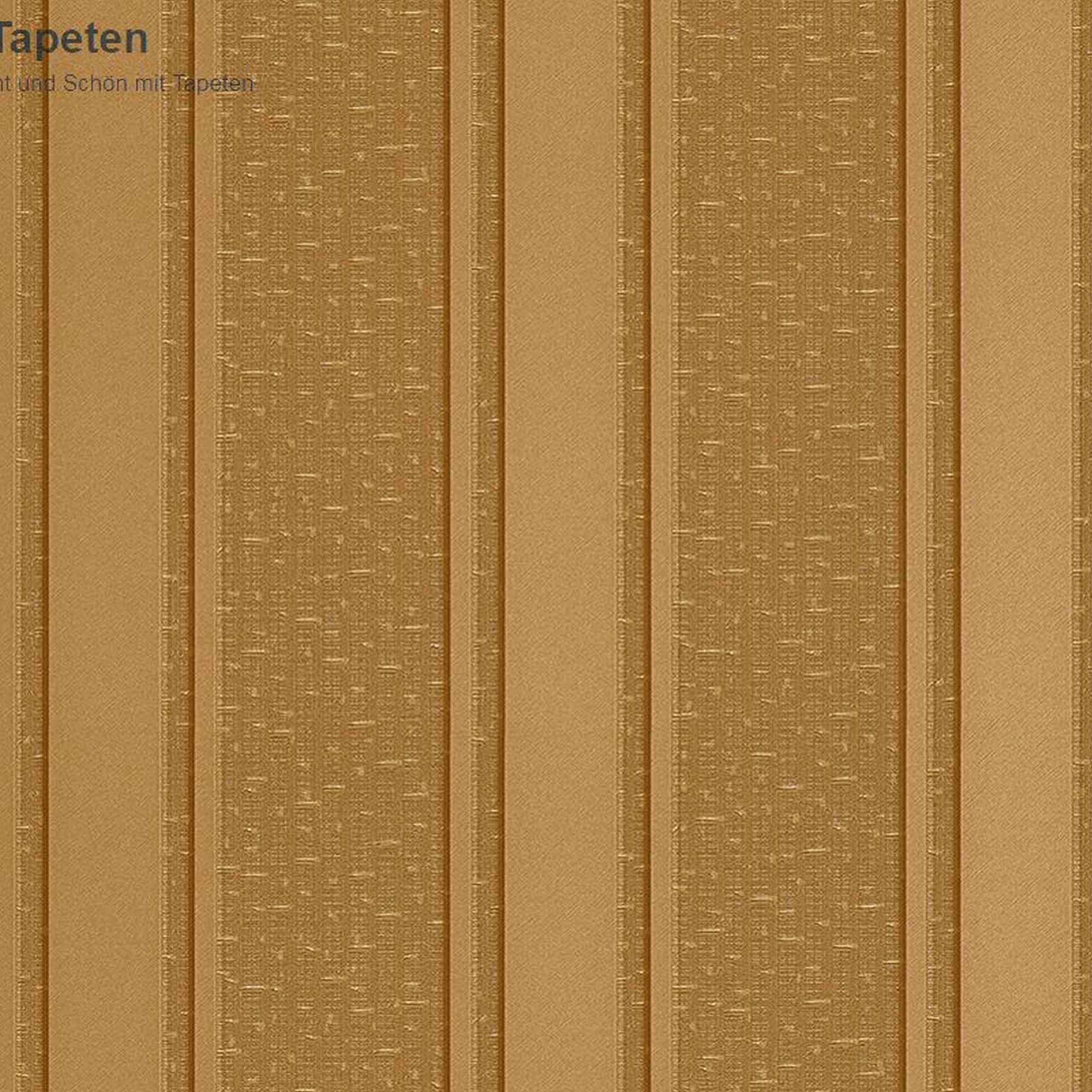 A.S. Creation | Versace Home 2 | 962371 | Vliestapete | Streifenoptik | 0.7 x 10.05 m | Braun