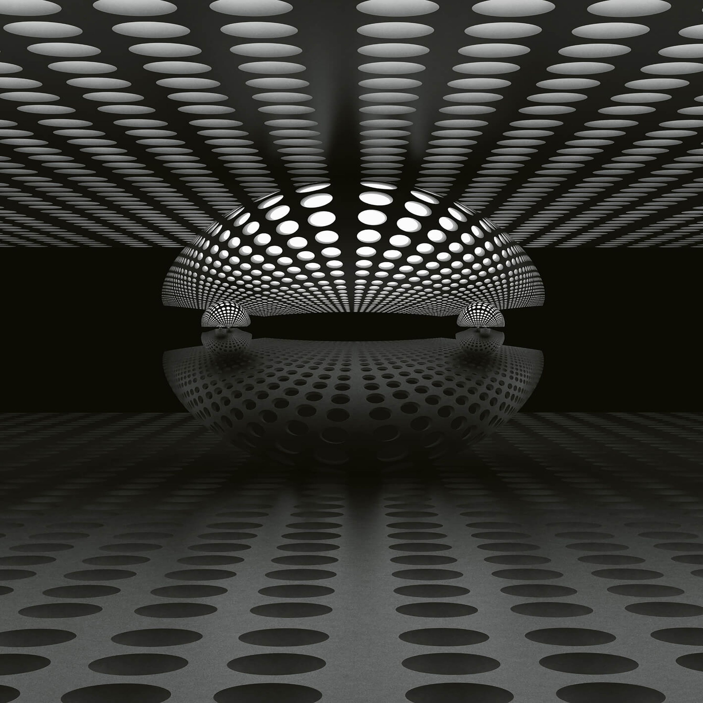 A.S. Creation | Designwalls 2.0 | DD119064 | Fototapete | Vlies | 192 x 260 cm | 3D | Grau | Schwarz