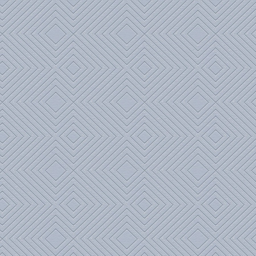 A.S. Creation | Attractive | 377586 | Vliestapete | 3D Optik | 10.05 x 0.53 m | Blau