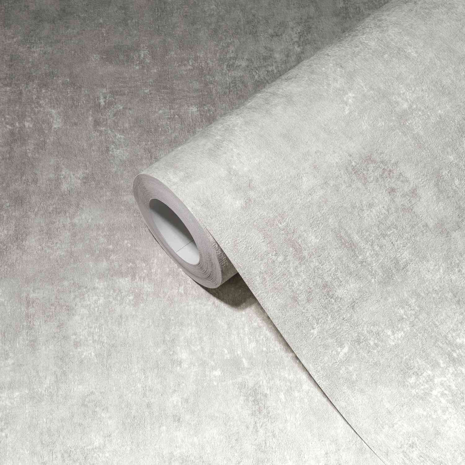 A.S. Creation | MY HOME. MY SPA. | 386932 | Vliestapete | Betonoptik | 0.53 x 10.05 m | Grau