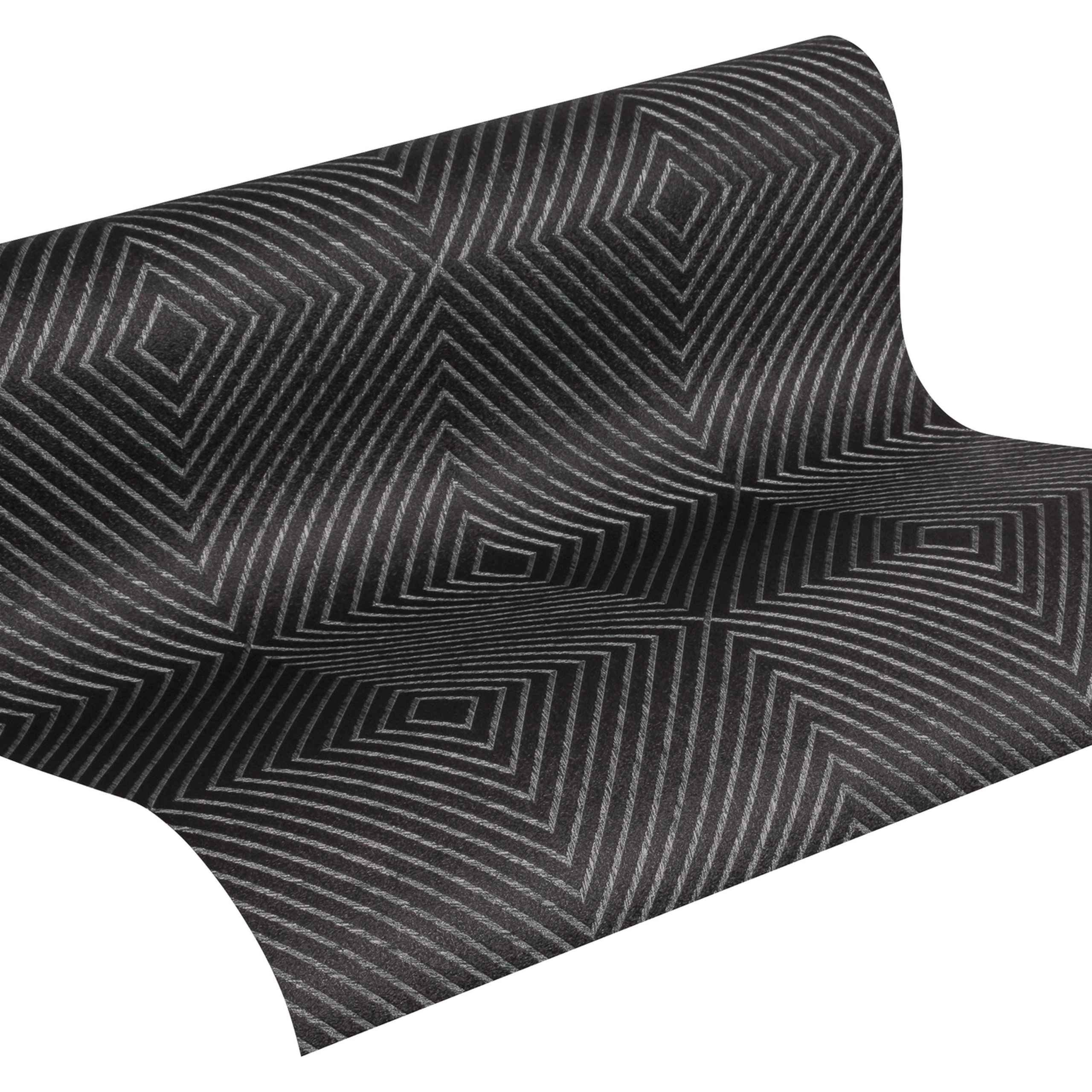 A.S. Creation | Metropolitan Stories | 369265 | Vliestapete | 3D Optik | 0.53 x 10.05 m | Schwarz