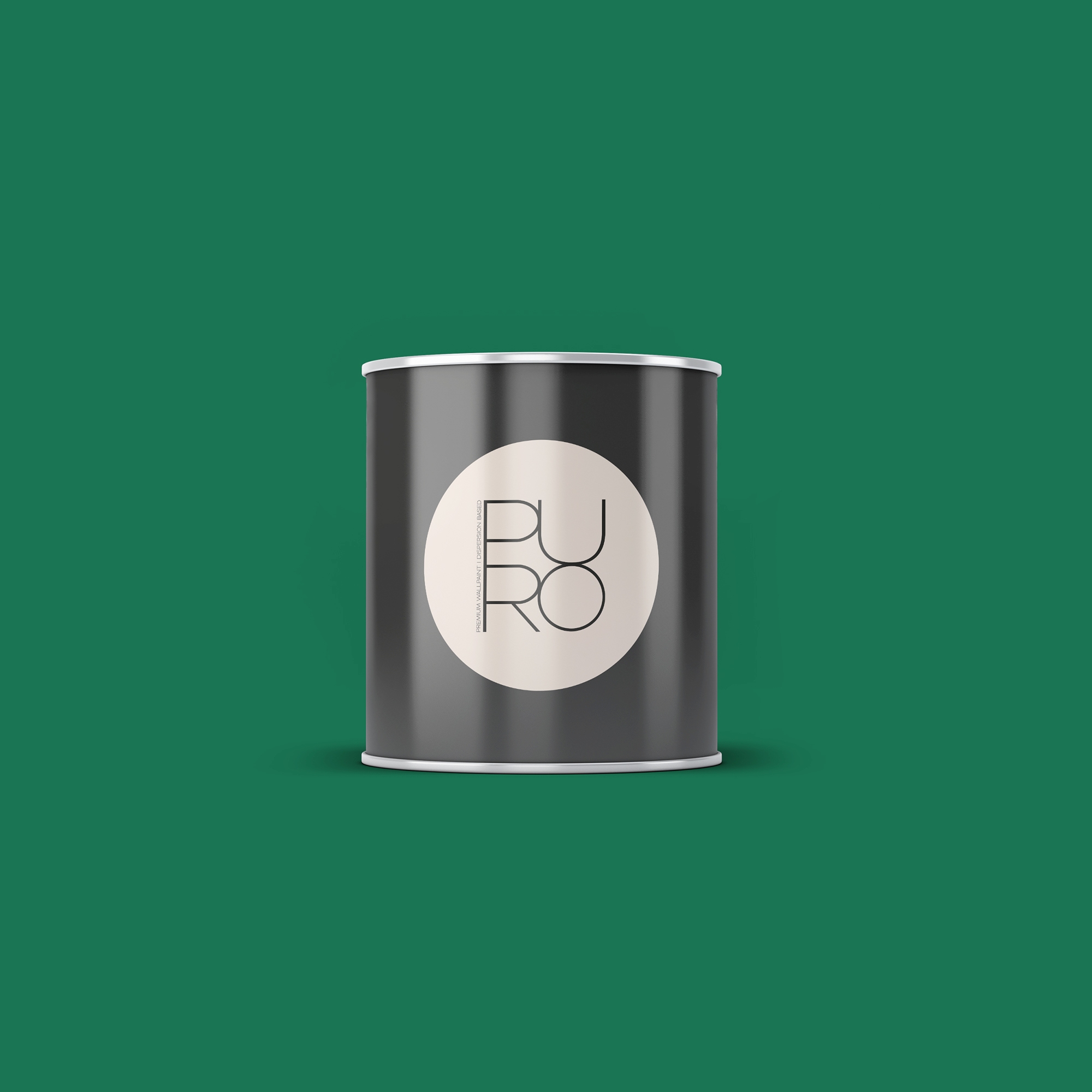 Wandfarbe Grün | PURO Sage Green | Exklusive Innendispersion Hohe Farbintensität