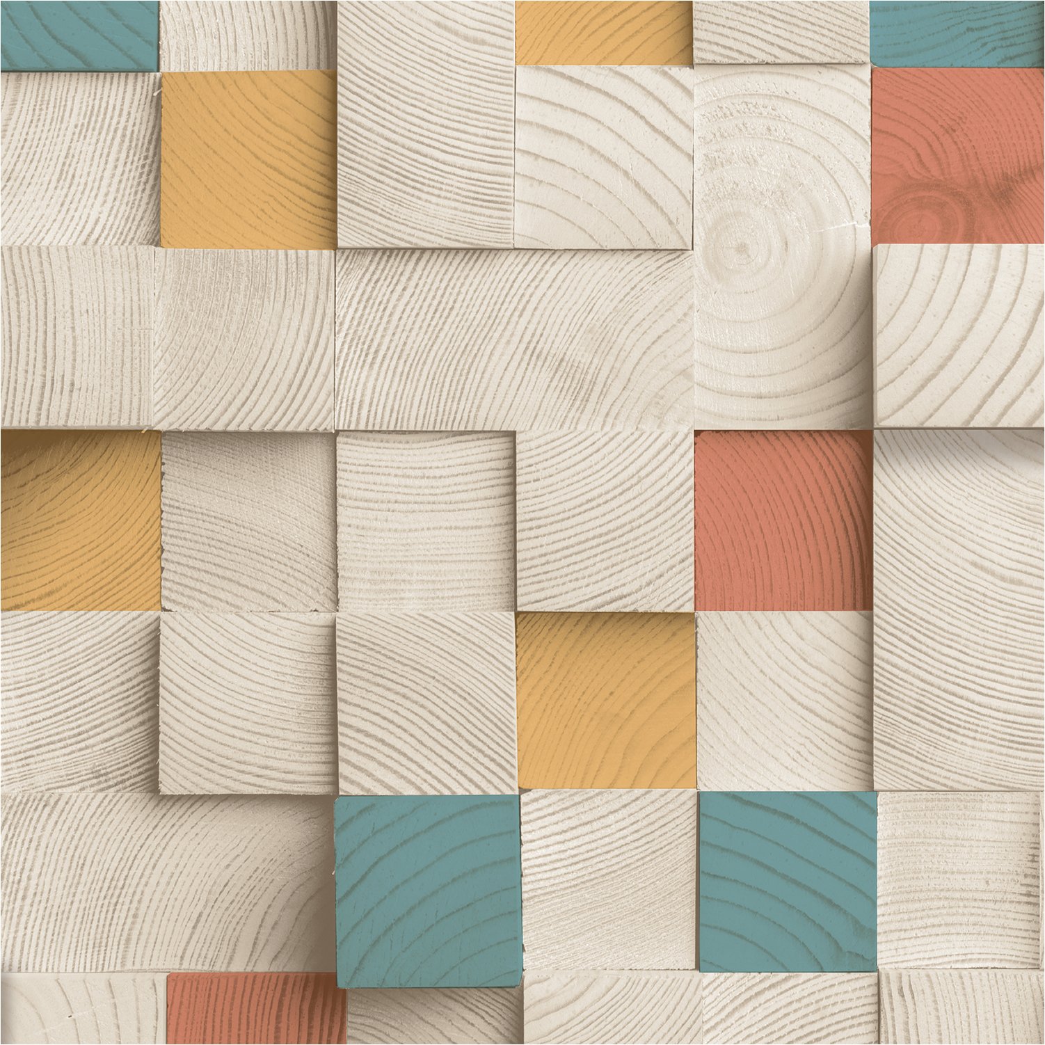 Vliestapete M80101 Artifice Beige Holzoptik Vlies 0.53 x 10.05 m Ugépa