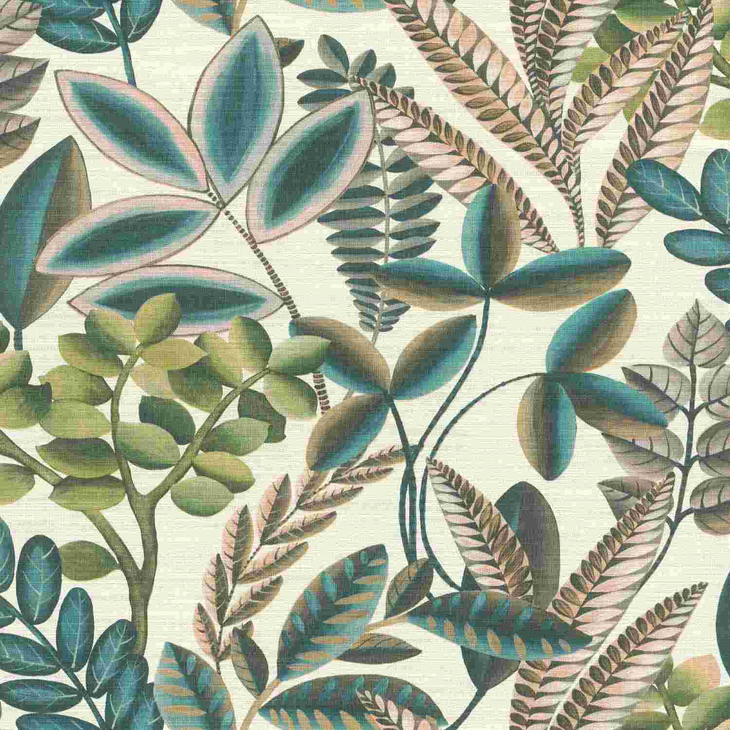 Rasch | Florentine III | 485523 | Vliestapete | Botanisch | 0.53 x 10.05 m | Blau