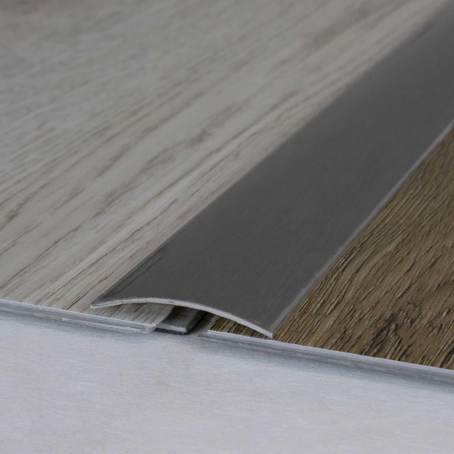 Auer Übergangsprofil Dordrecht Höhe 4.5 mm Breite 37 mm Übergangsschiene Edelstahl