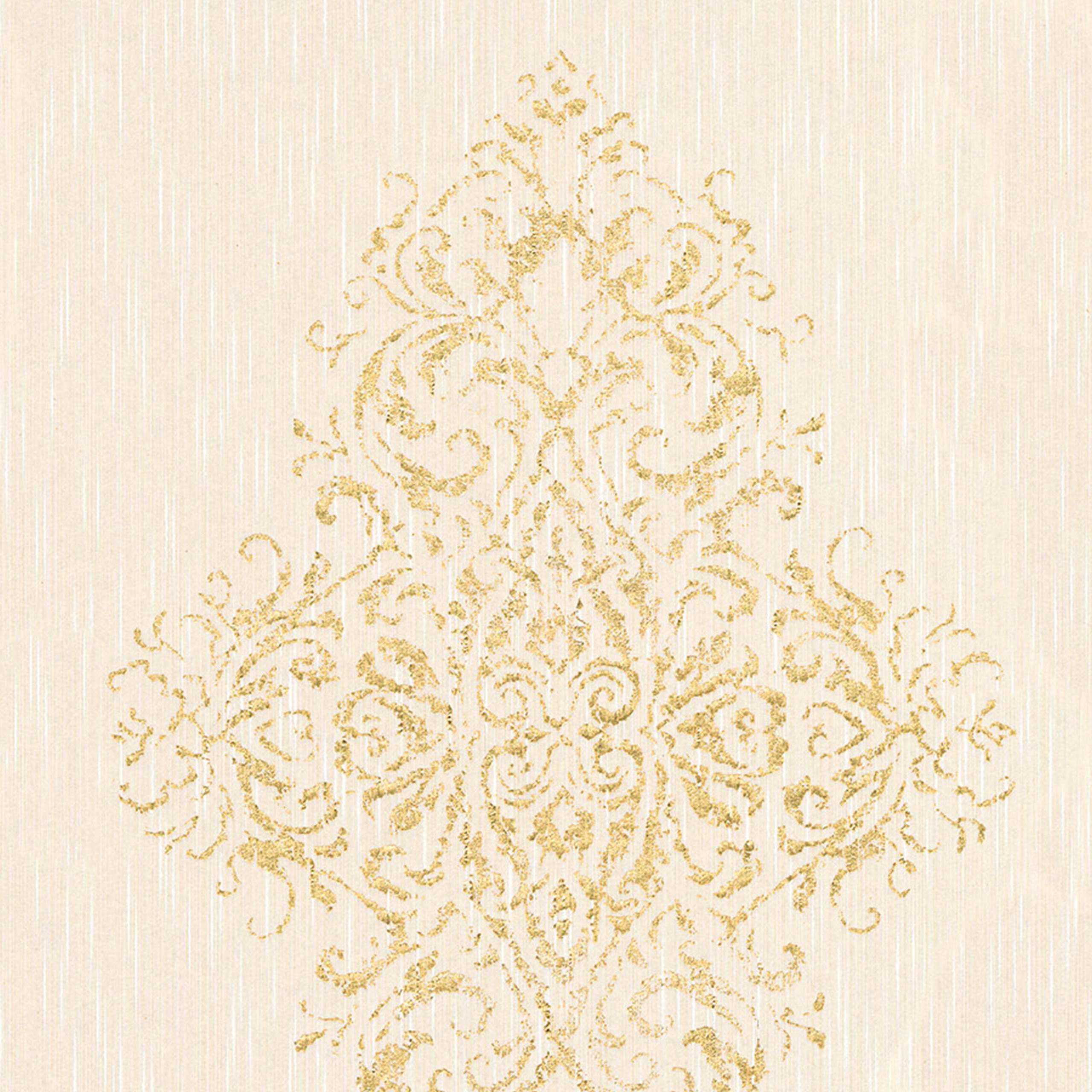 A.S. Creation | Luxury wallpaper | 319452 | Vliestapete | Barock | 0.53 x 10.05 m | Beige