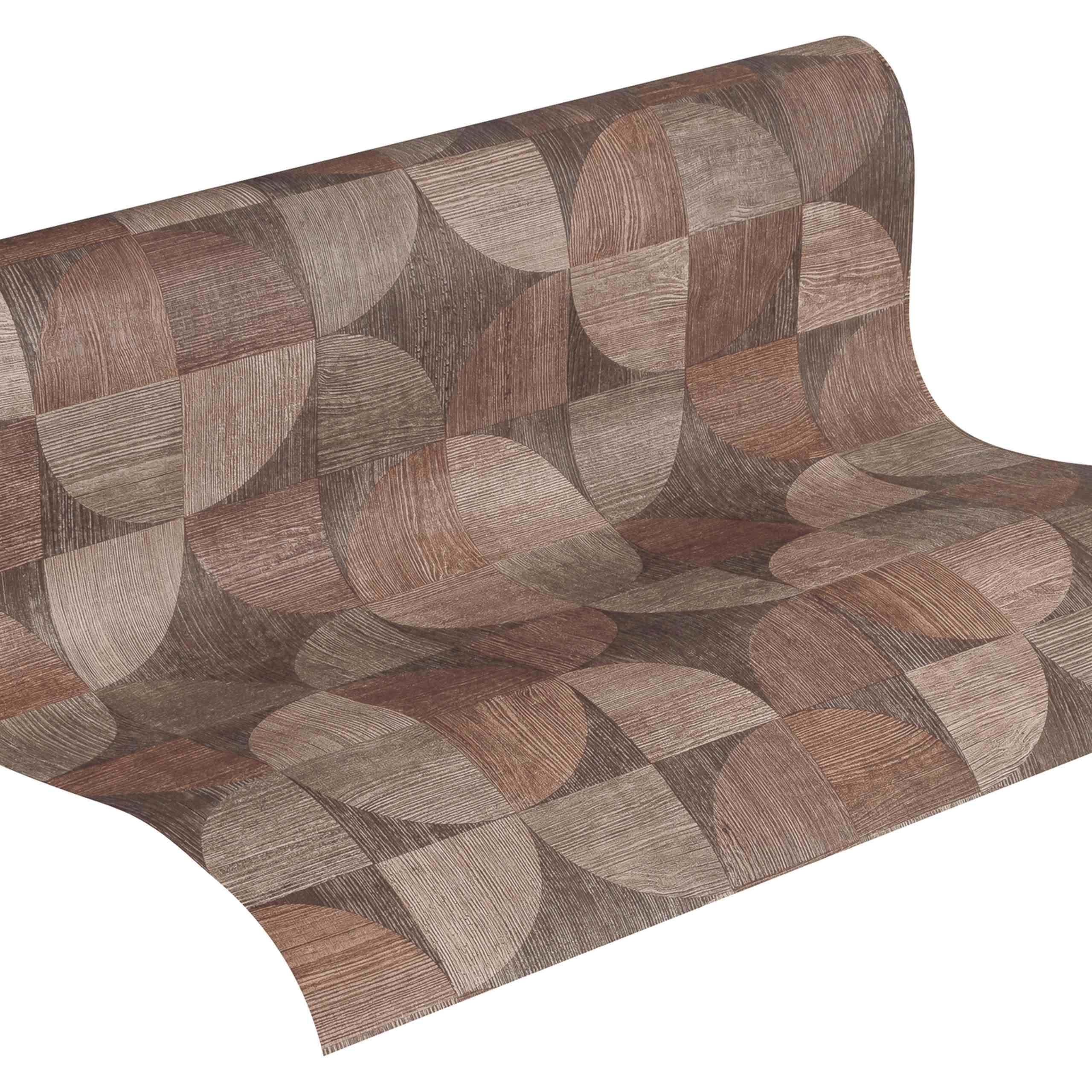 A.S. Creation | Metropolitan Stories | 369131 | Vliestapete | Holzoptik | 0.53 x 10.05 m | Braun