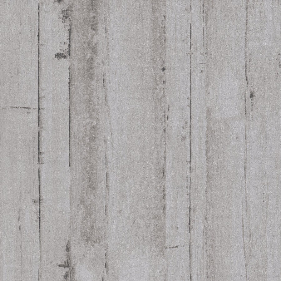 A.S. Creation | Natural Living | 385022 | Vliestapete | Holzoptik | 10.05 x 0.53 m | Grau