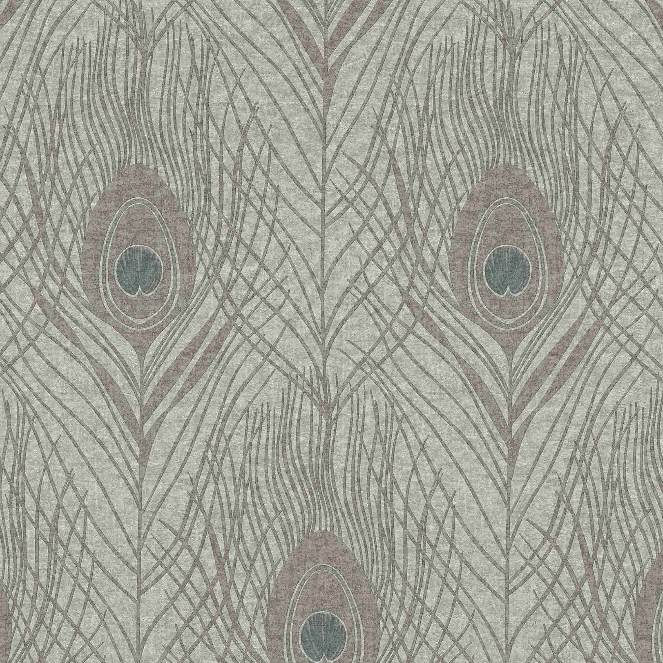 A.S. Creation | Absolutely Chic | 369716 | Vliestapete | Tiermuster | 0.53 x 10.05 m | Grau