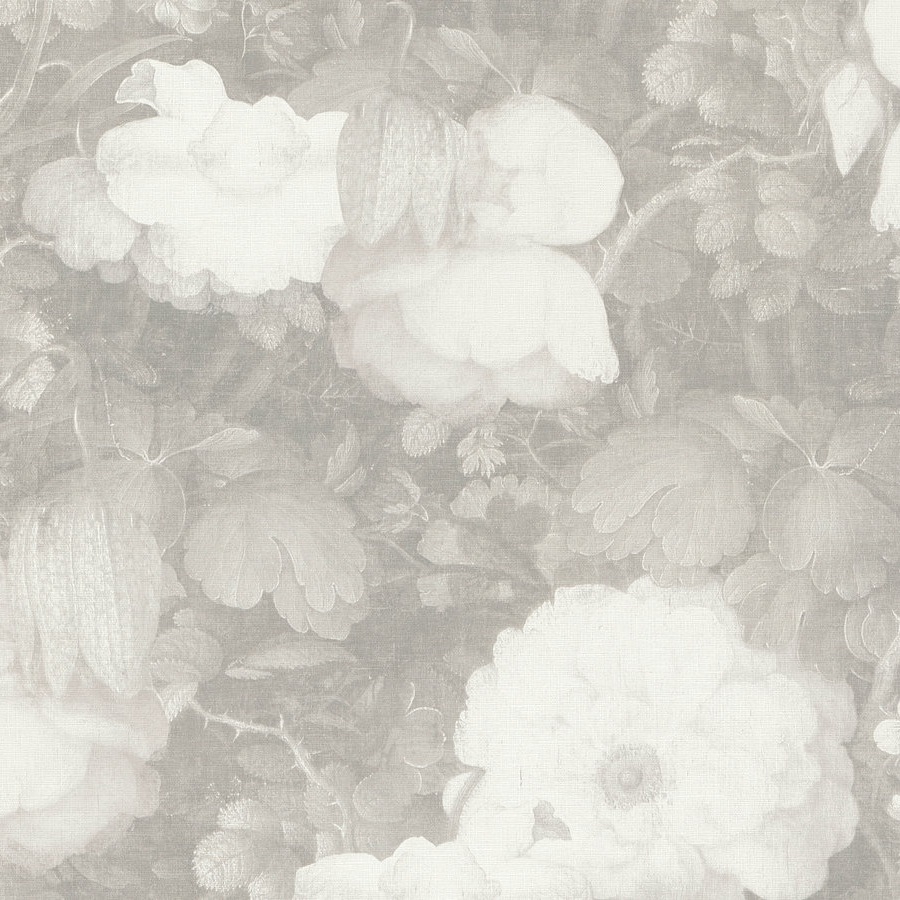 A.S. Creation | Metropolitan Stories | 369214 | Vliestapete | Blumenoptik | 0.53 x 10.05 m | Grau
