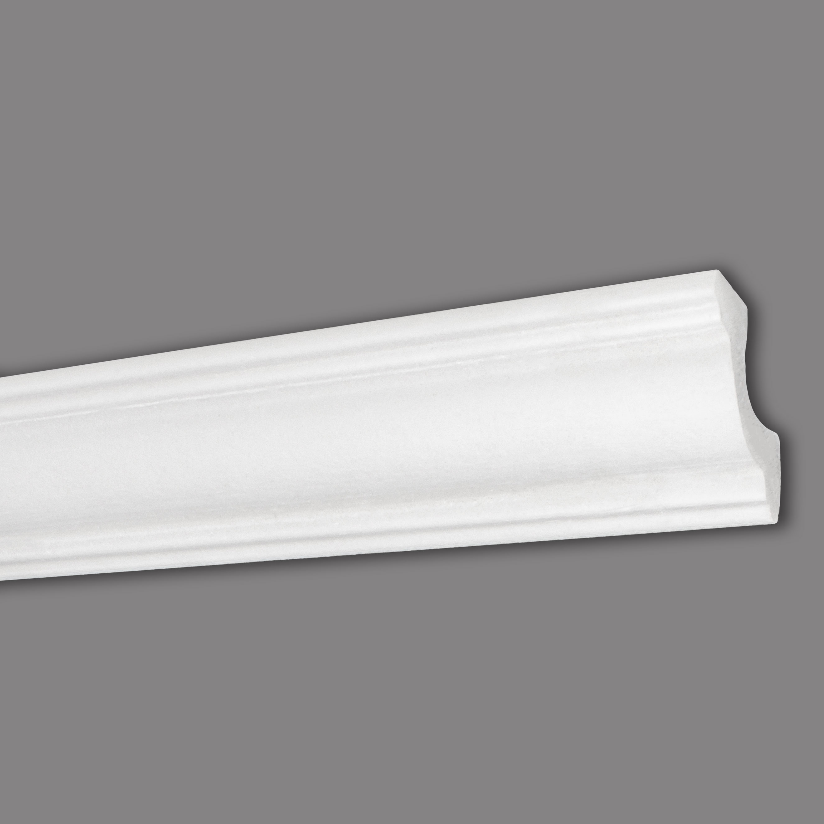 Marbet Stuckleiste "E-28" Styropor Deckenleiste 30 x 30 x 2000 mm Polystyrol Leiste Weiß