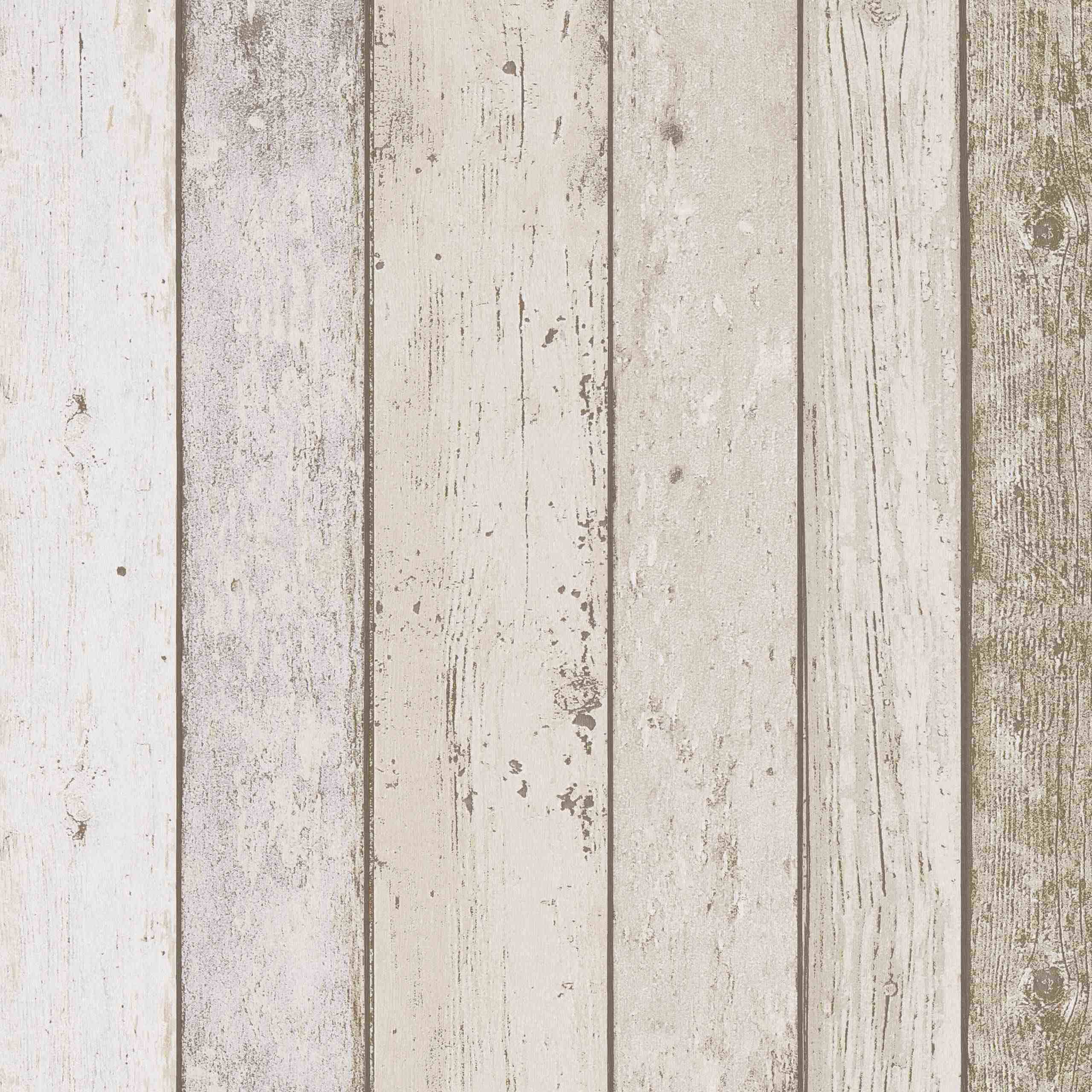 A.S. Creation | Il Decoro | 899910 | Papiertapete | Holzoptik | 0.53 x 10.05 m | Creme
