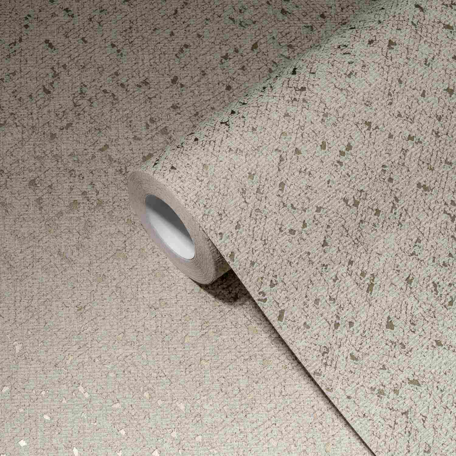 A.S. Creation | MY HOME. MY SPA. | 387024 | Vliestapete | Vintage | 0.53 x 10.05 m | Grau