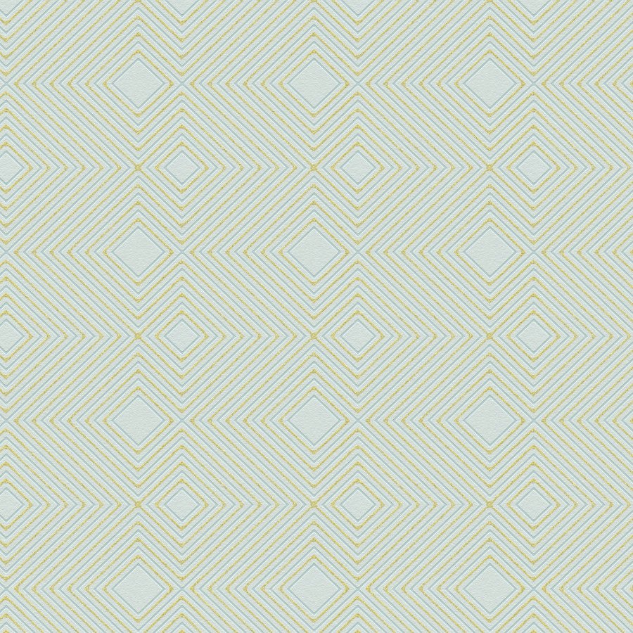 A.S. Creation | Attractive | 377588 | Vliestapete | 3D Optik | 10.05 x 0.53 m | Gold