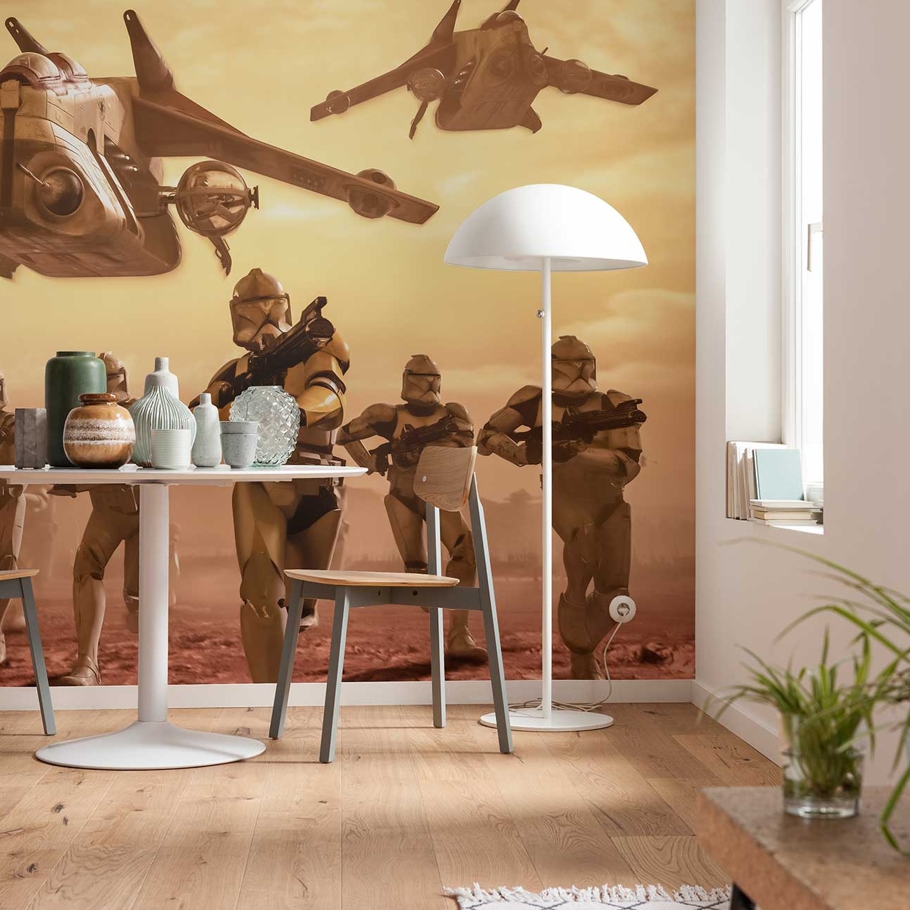 Komar Fototapete Star Wars Clone Trooper 260 x 400 cm Vlies Armee Klonkriegern Raumschiffe