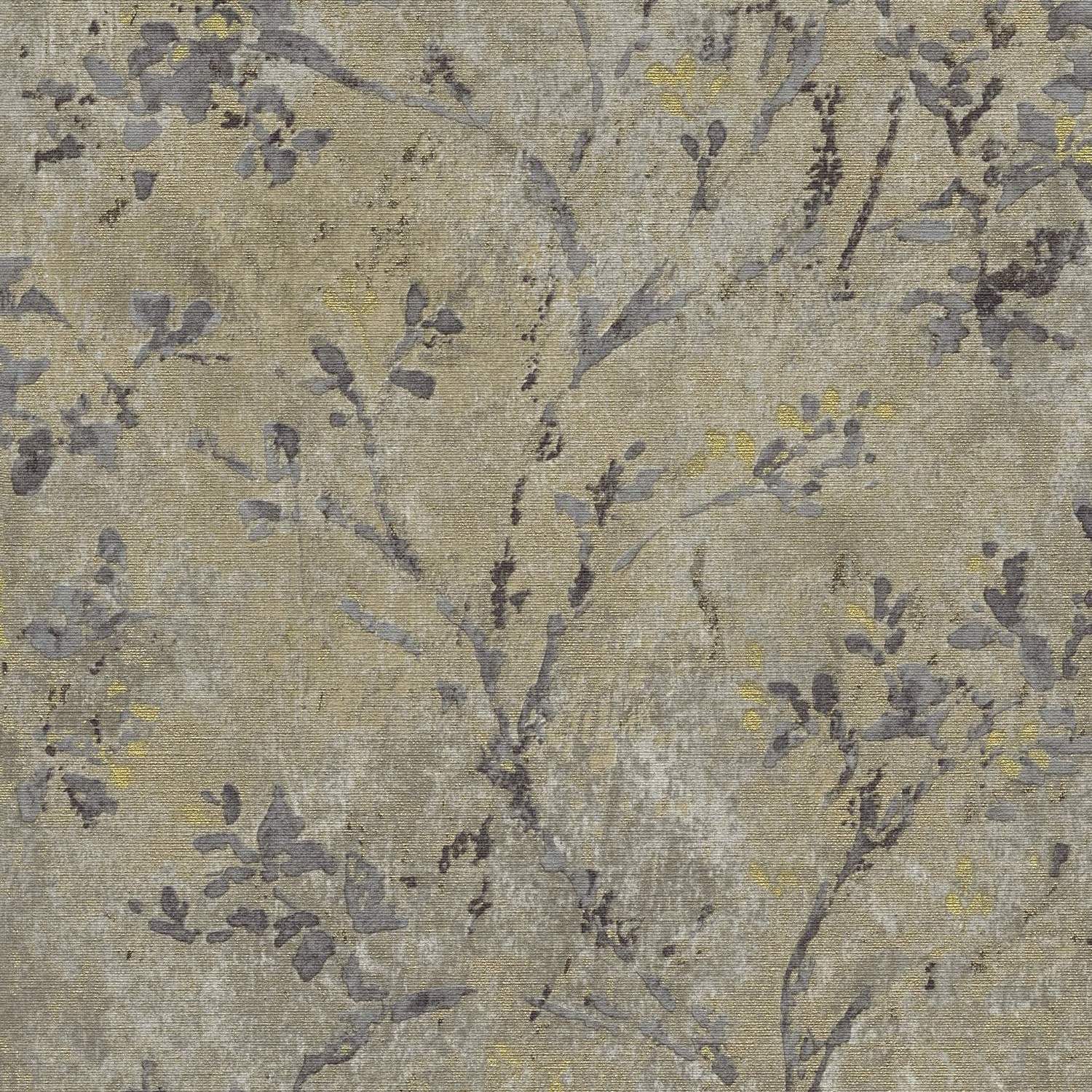 A.S. Creation | Stories of Life | 396501 | Vliestapete | Blumenoptik | 0.53 x 10.05 m | Braun