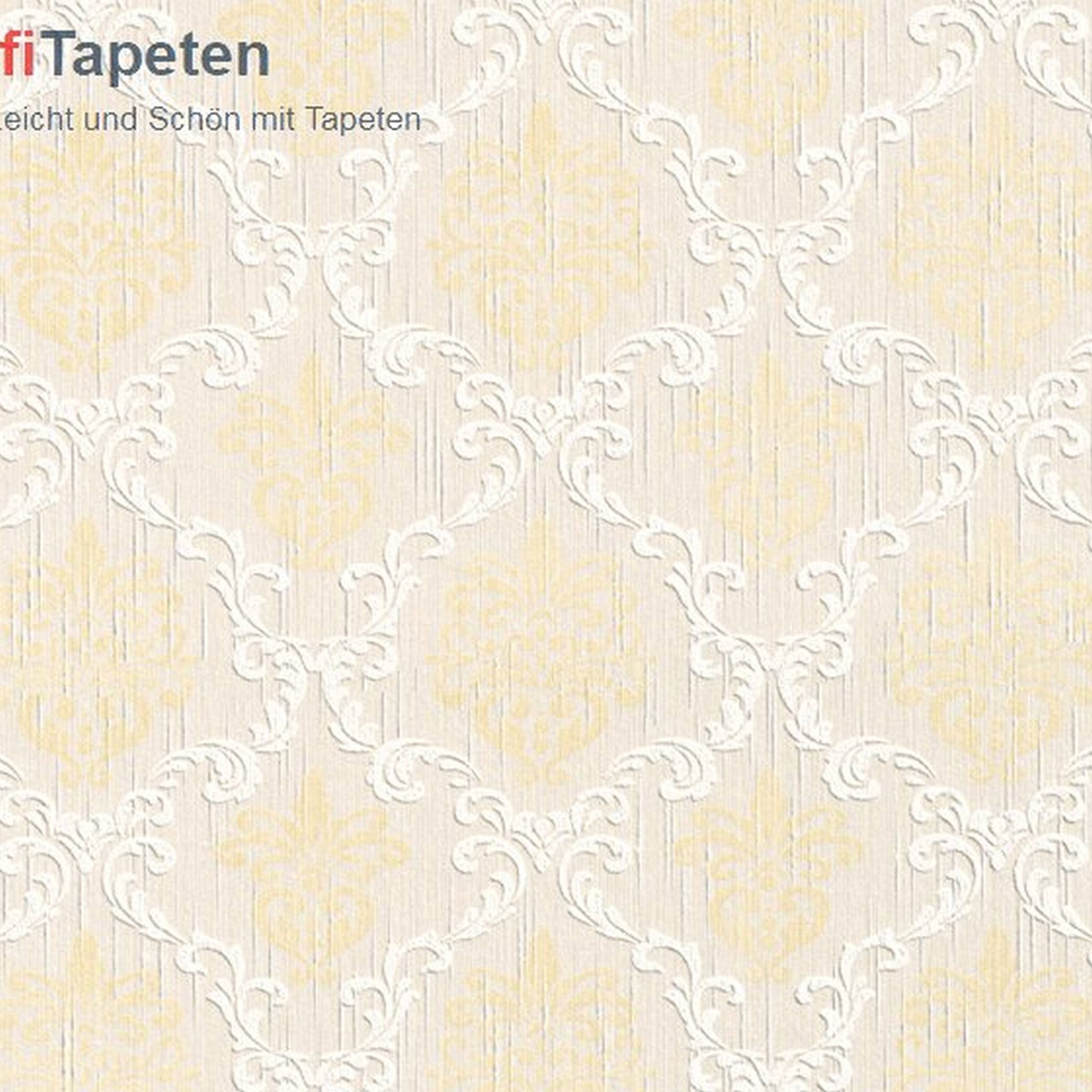 A.S. Creation | Tessuto | 956297 | Vliestapete | Barock | 0.53 x 10.05 m | Beige