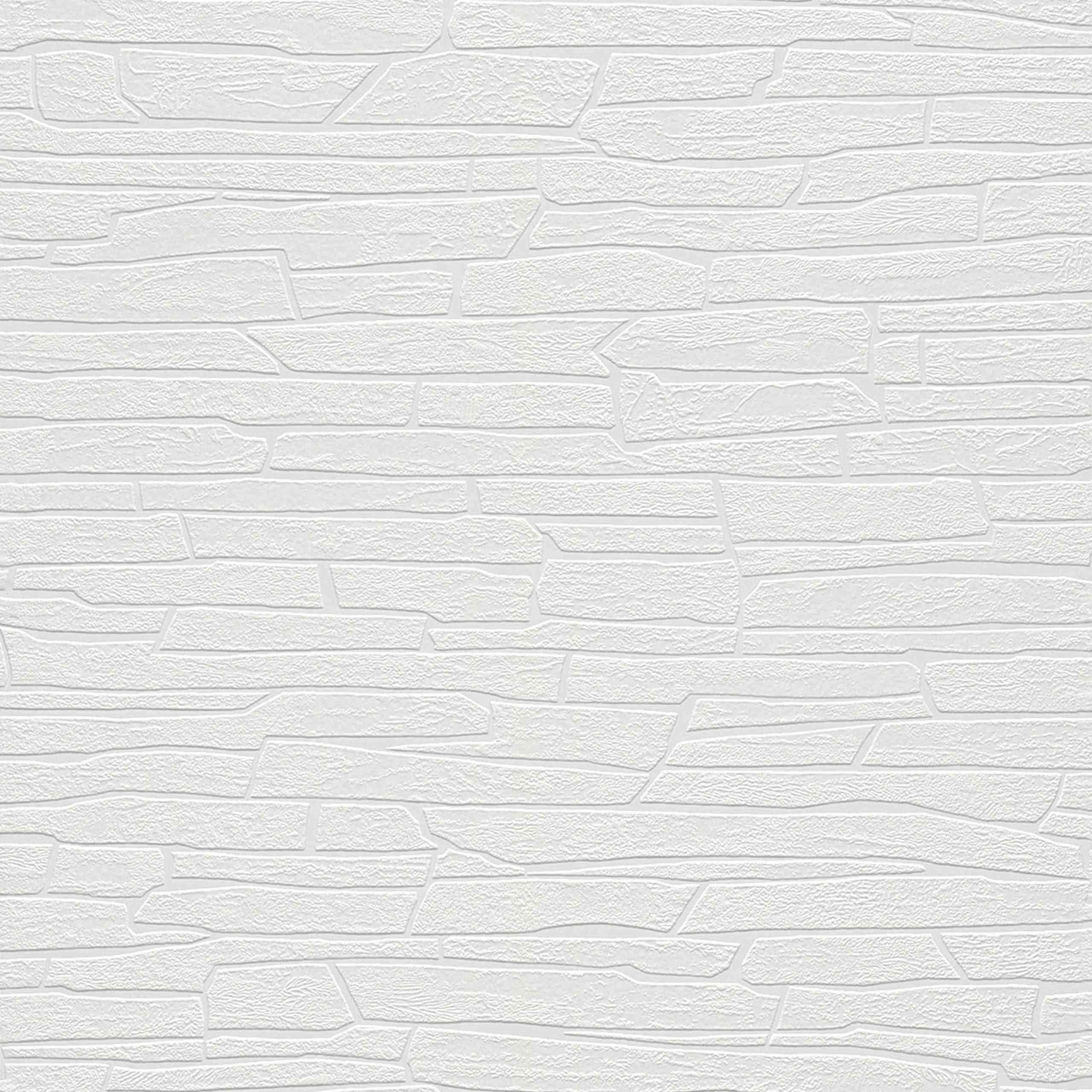 Rasch | Wallton | 150001 | Vliestapete | Einfarbig | Uni | 0.53 x 10.05 m | Weiß