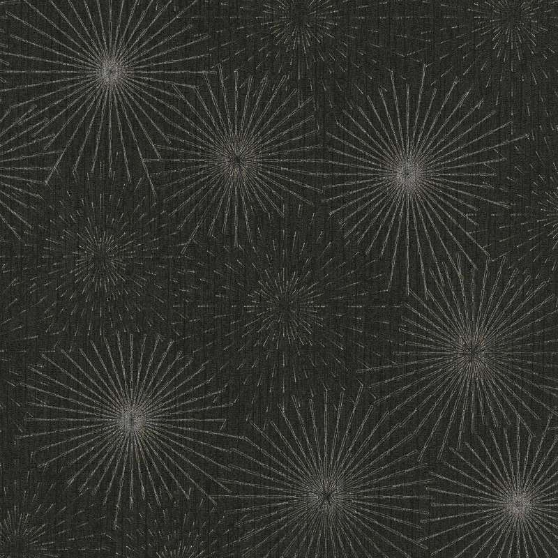 A.S. Creation | The BOS | 388181 | Vliestapete | Punkte & Kreise | 0.53 x 10.05 m | Schwarz