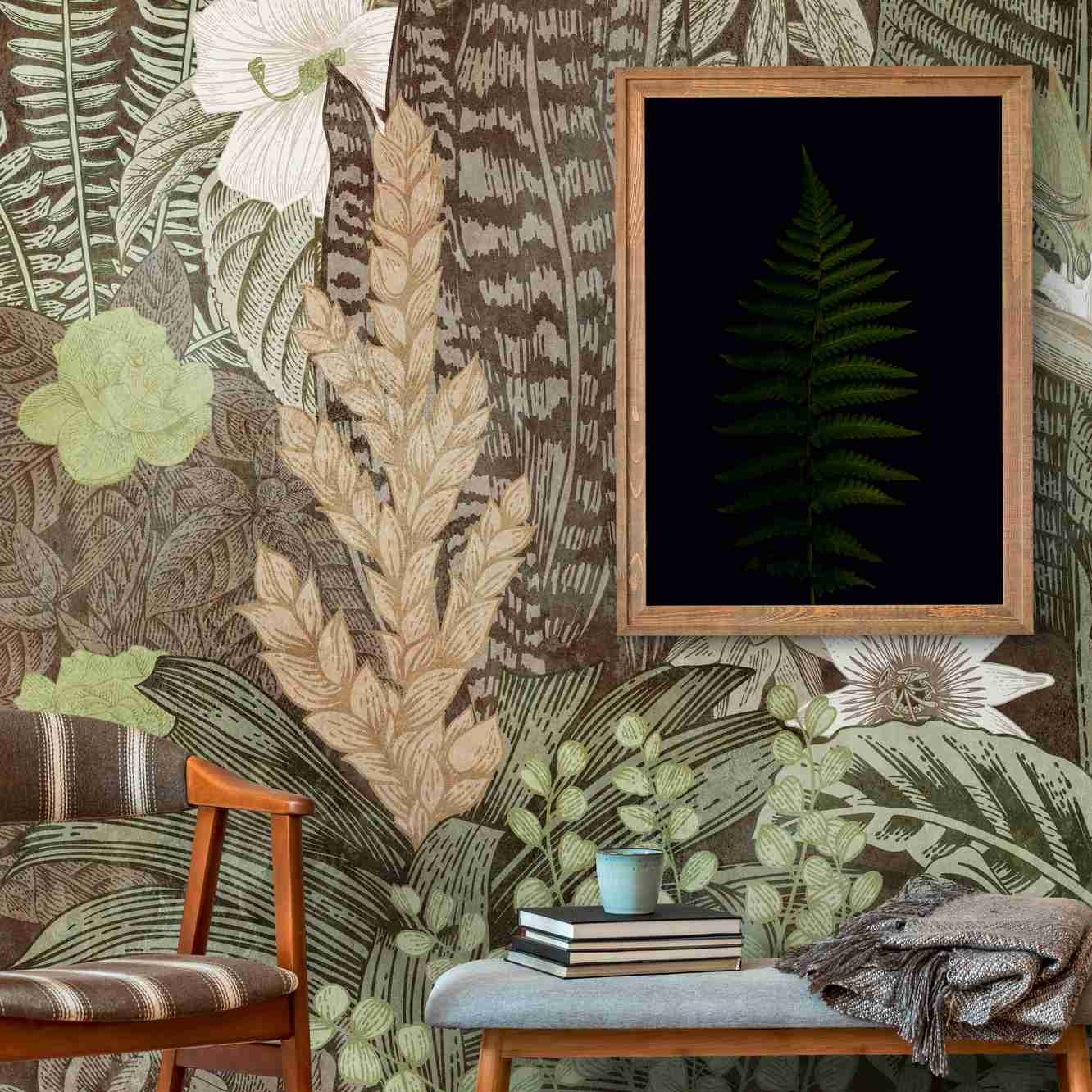 A.S. Creation Fototapete The Wall 382431 Ein Motiv pro Rolle Dschungel Grün