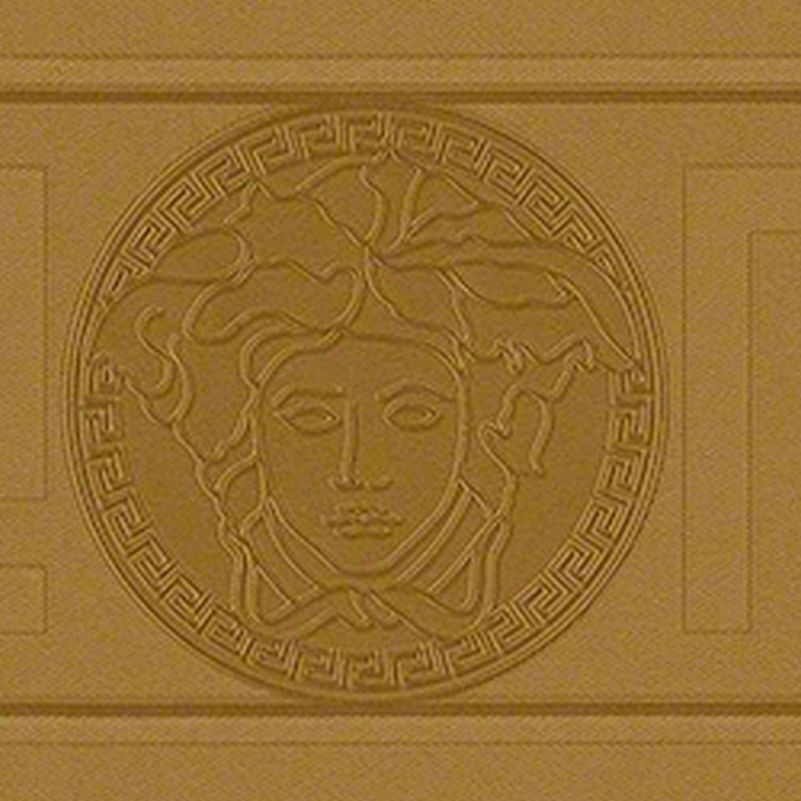 A.S. Creation | Versace 3 | 935222 | Vliesbordüre | Borte | 0.13 x 5 m | Silber
