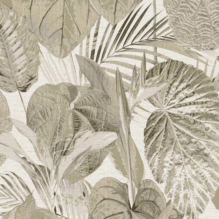 A.S. Creation | Famous Garden | 393551 | Vliestapete | Botanisch | 10.05 x 0.53 m | Beige