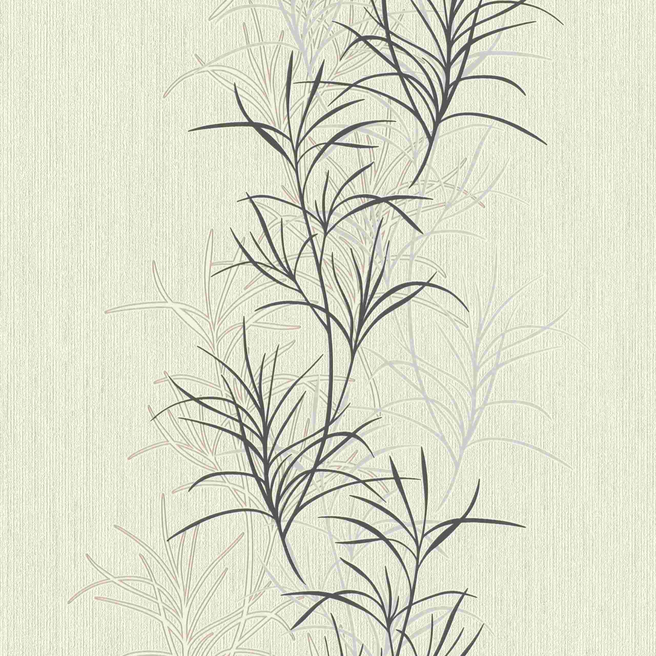 Rasch | #ROCKNROLLE | 536027 | Vliestapete | Blumenoptik | 0.53 x 10.05 m | Beige