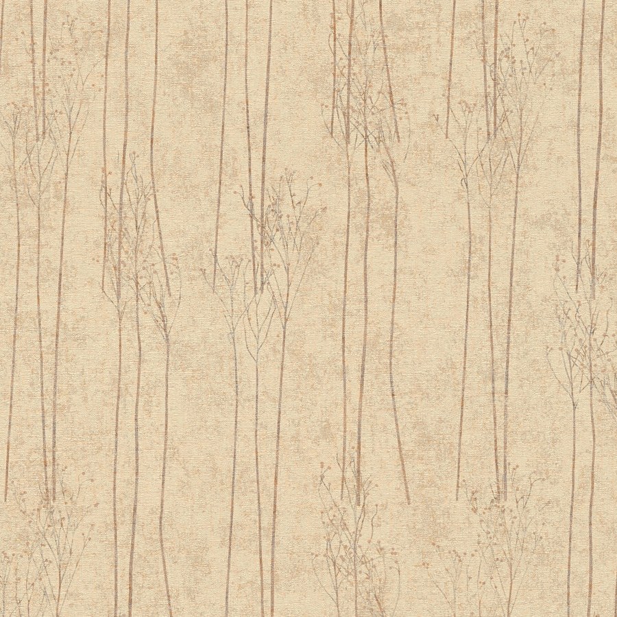 A.S. Creation | #Hygge | 386141 | Vliestapete | Naturoptik | 0.53 x 10.05 m | Braun