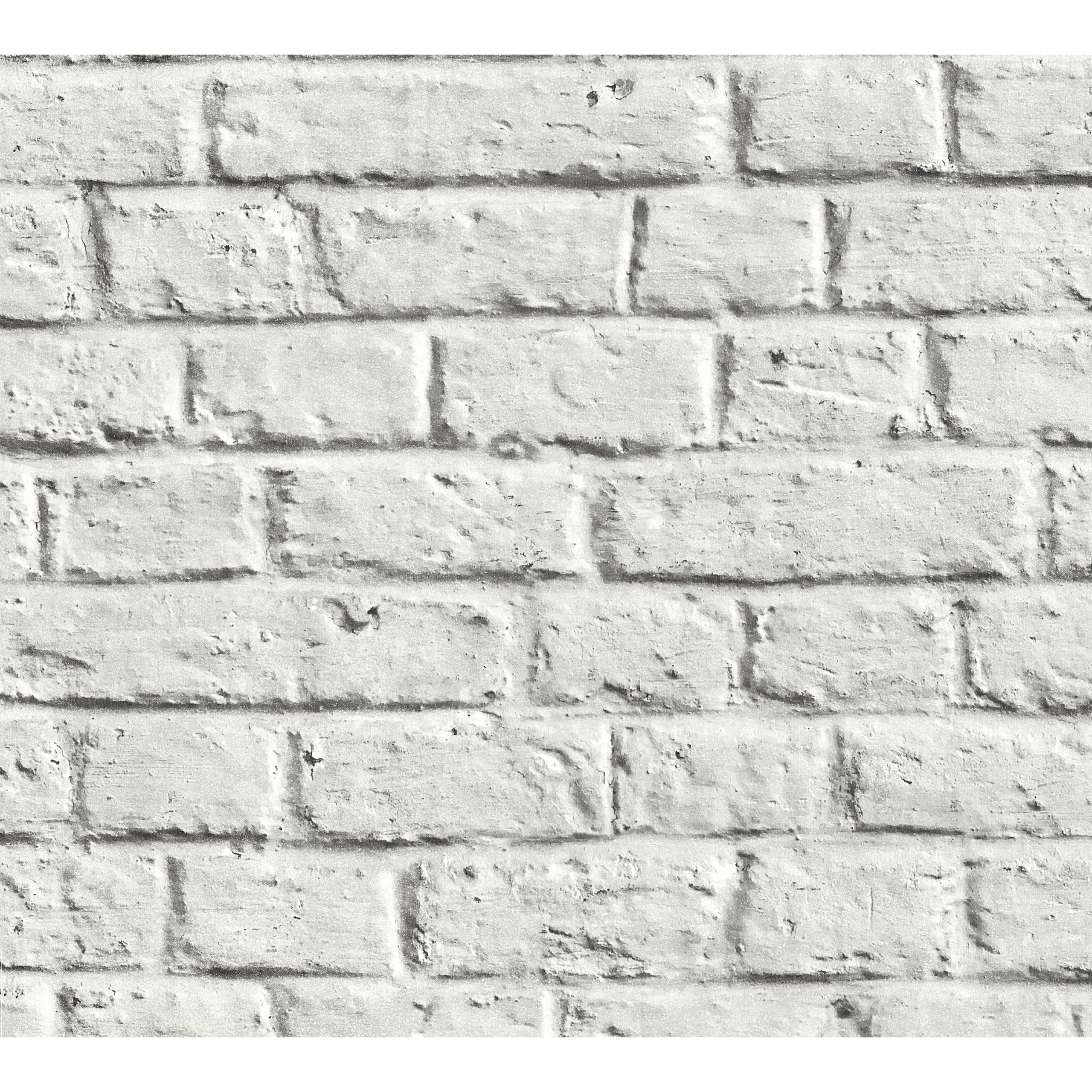 A.S. Creation | Metropolitan Stories | 369122 | Vliestapete | Steinoptik | 0.53 x 10.05 m | Weiß