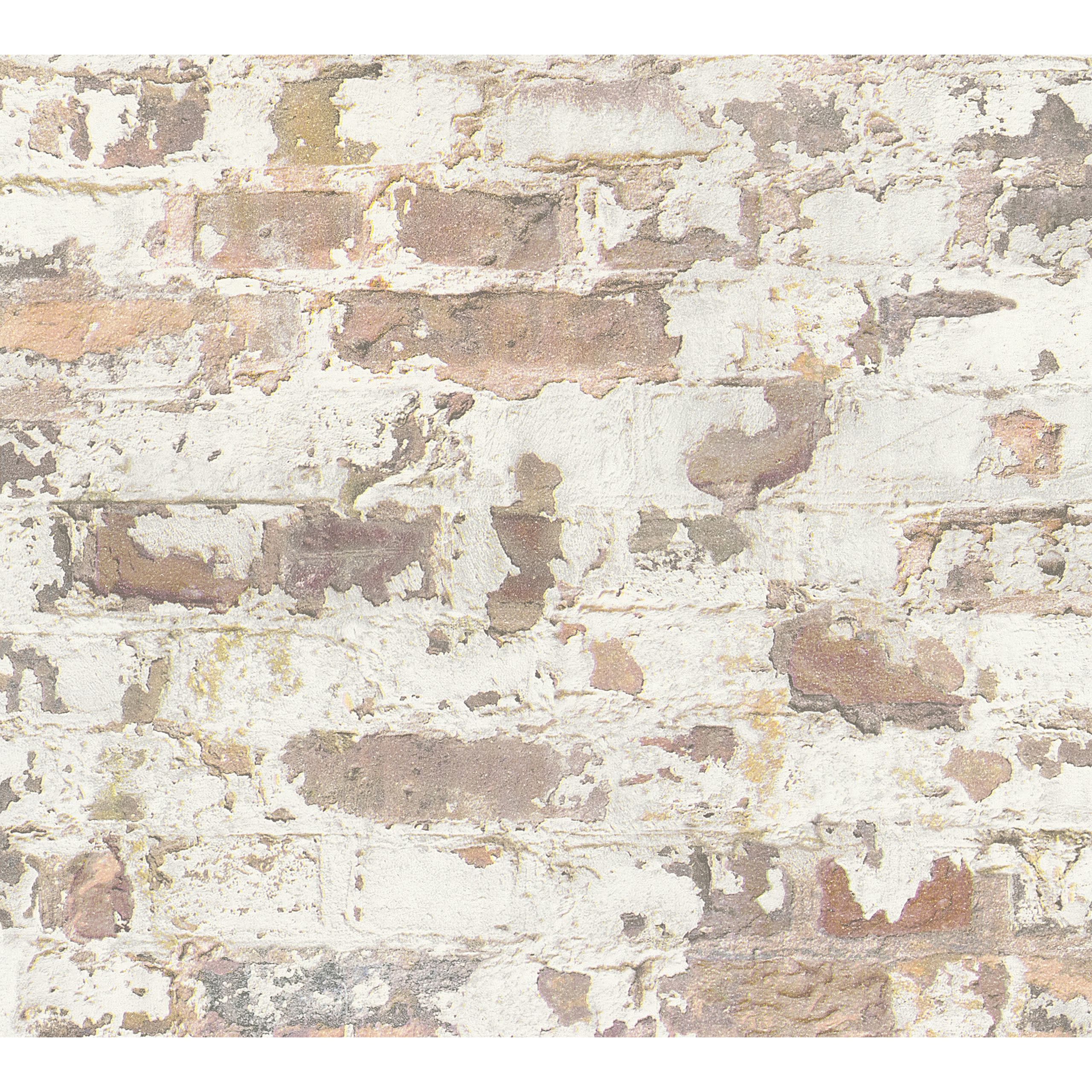 A.S. Creation | Metropolitan Stories | 369291 | Vliestapete | Steinoptik | 0.53 x 10.05 m | Rot