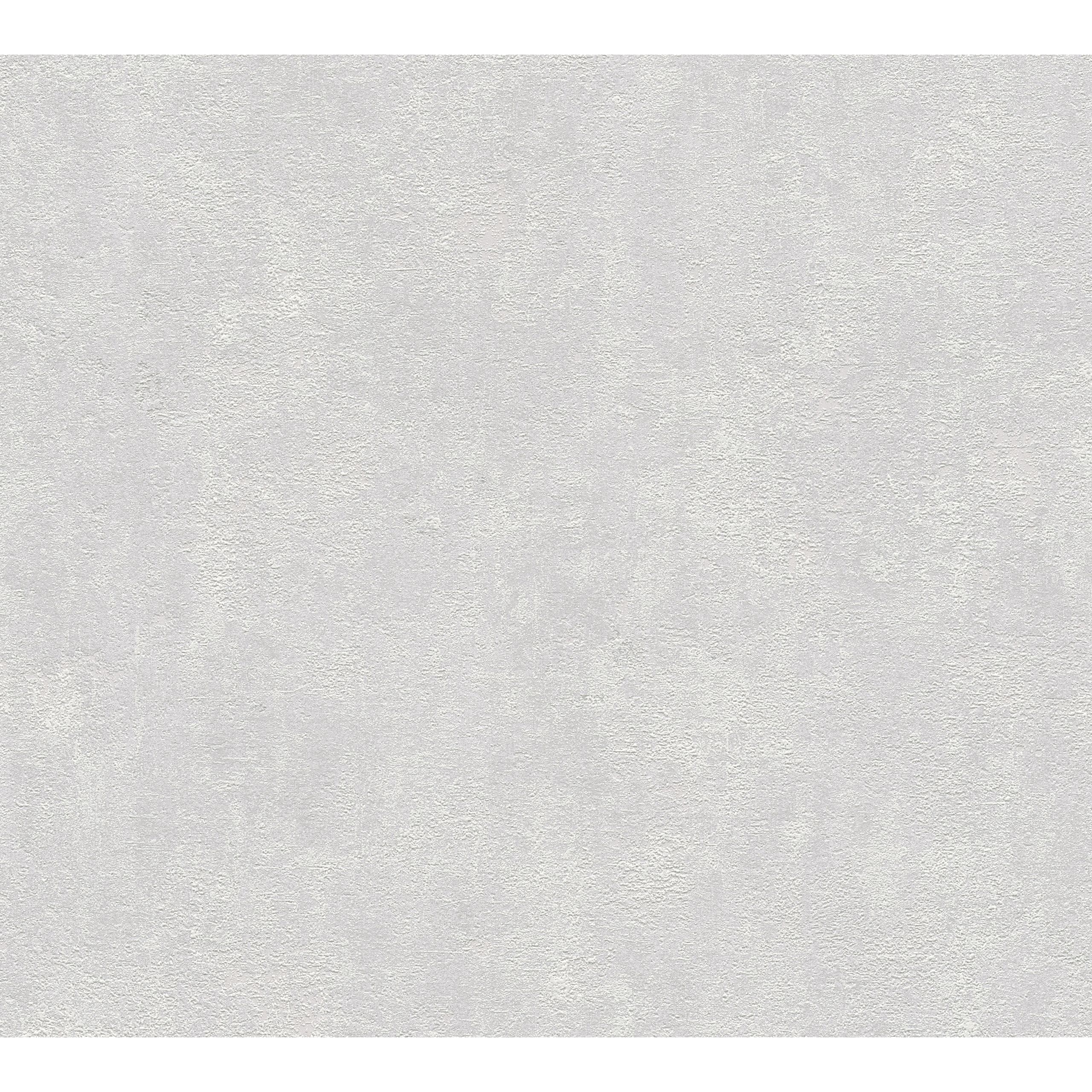 A.S. Creation | New Walls | 374183 | Vliestapete | Einfarbig | Uni | 0.53 x 10.05 m | Grau