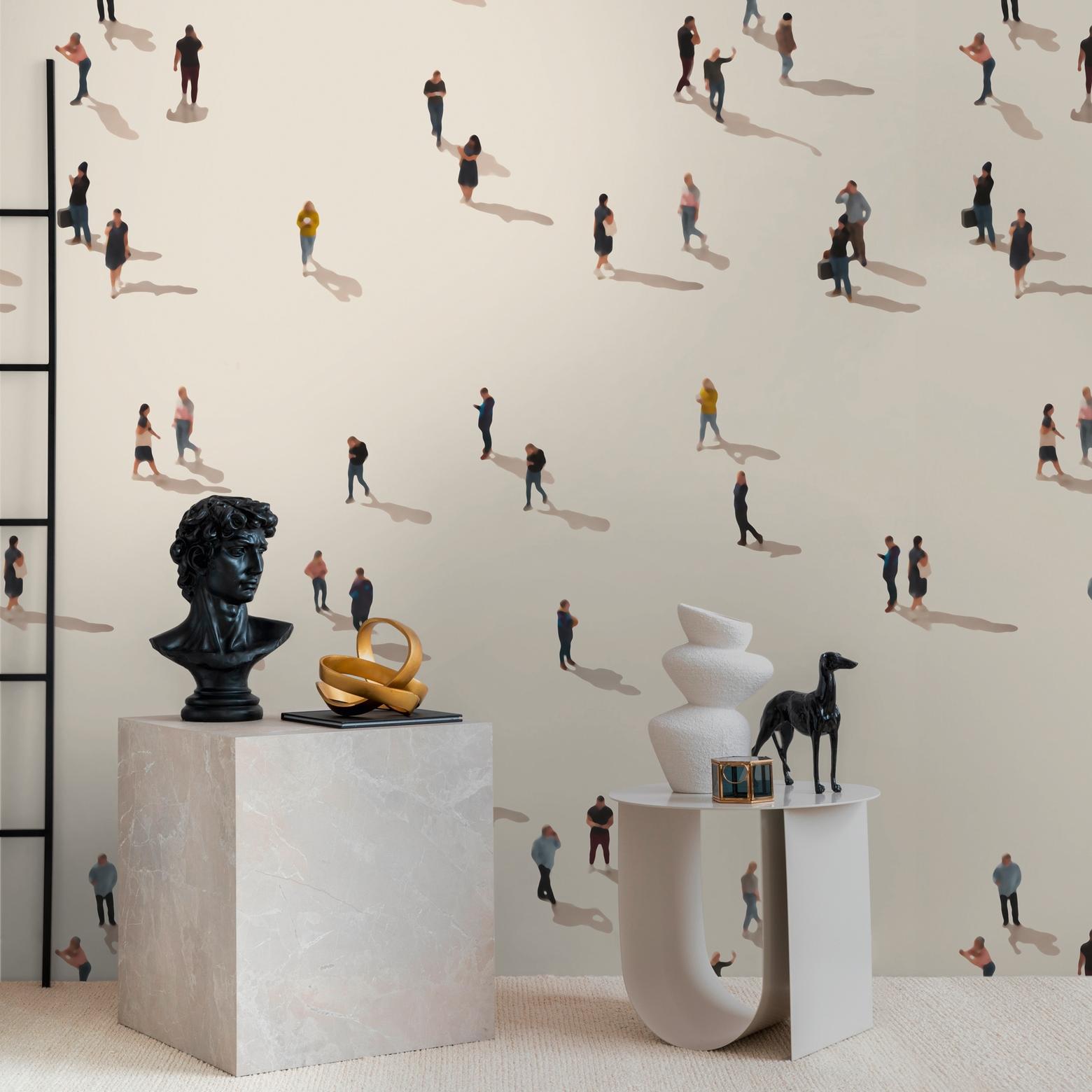 A.S. Creation Fototapete The Wall III 398671 Ein Motiv pro Rolle Modern Beige Bunt