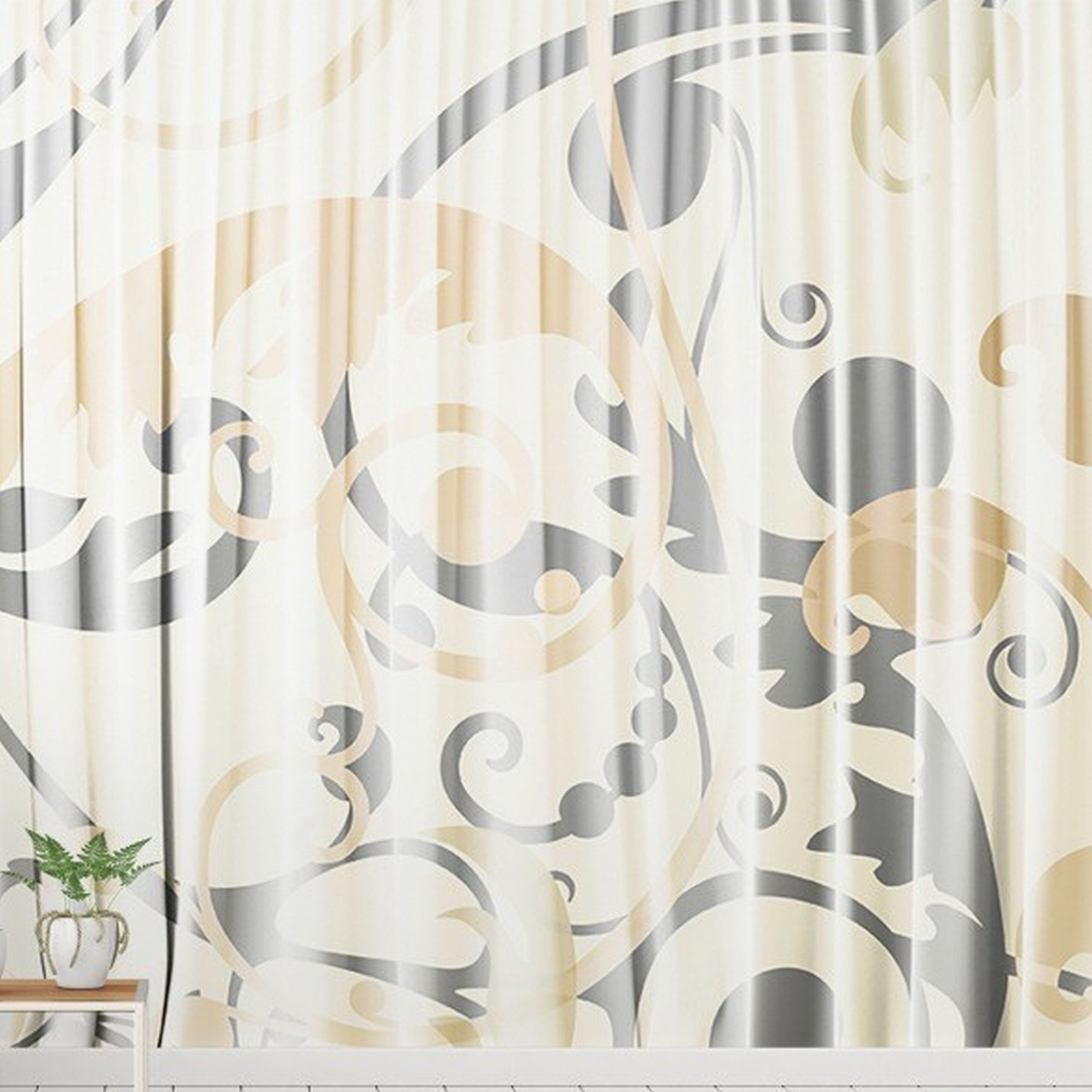 A.S. Creation | Atelier 47 | DD116820 | Fototapete | Vlies | 600 x 250 cm | Barock | Cremefarbend