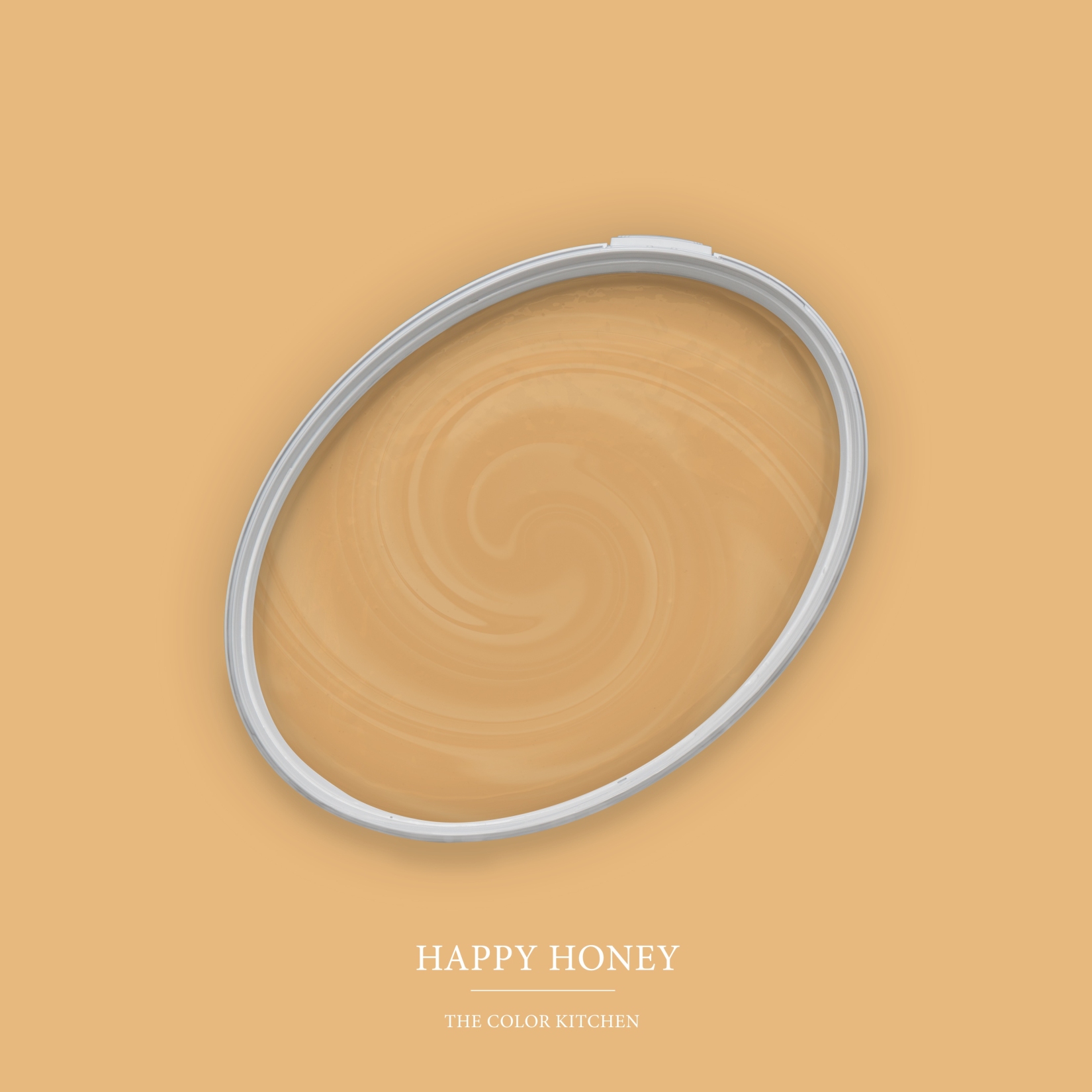 Wandfarbe Orange matt | The Color Kitchen Happy Honey | Exklusive Innendispersion Hohe Deckkraft