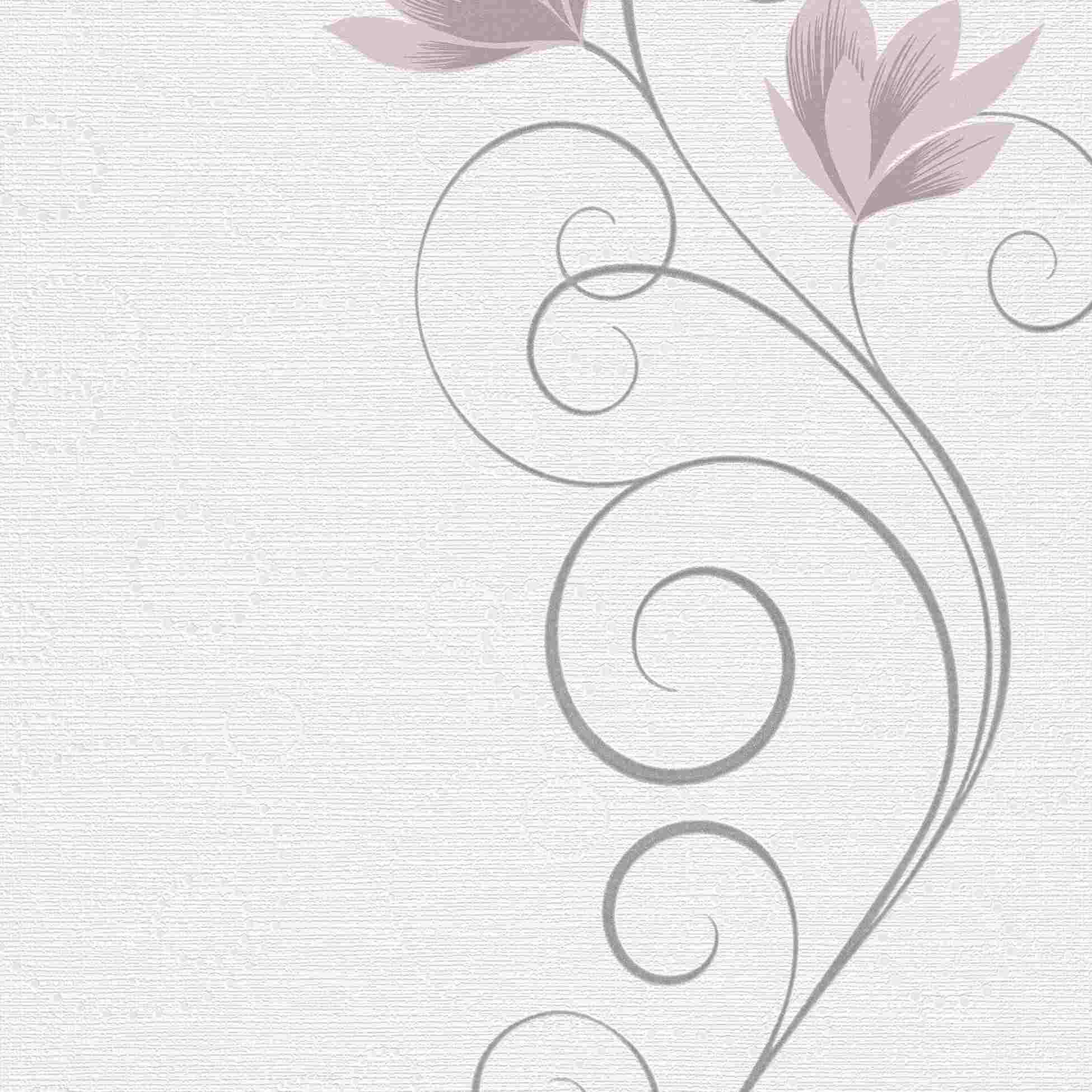 Struktur Vliestapete 10009-05 Blumen Floral 0.53 x 10.05 m Bestseller Erismann