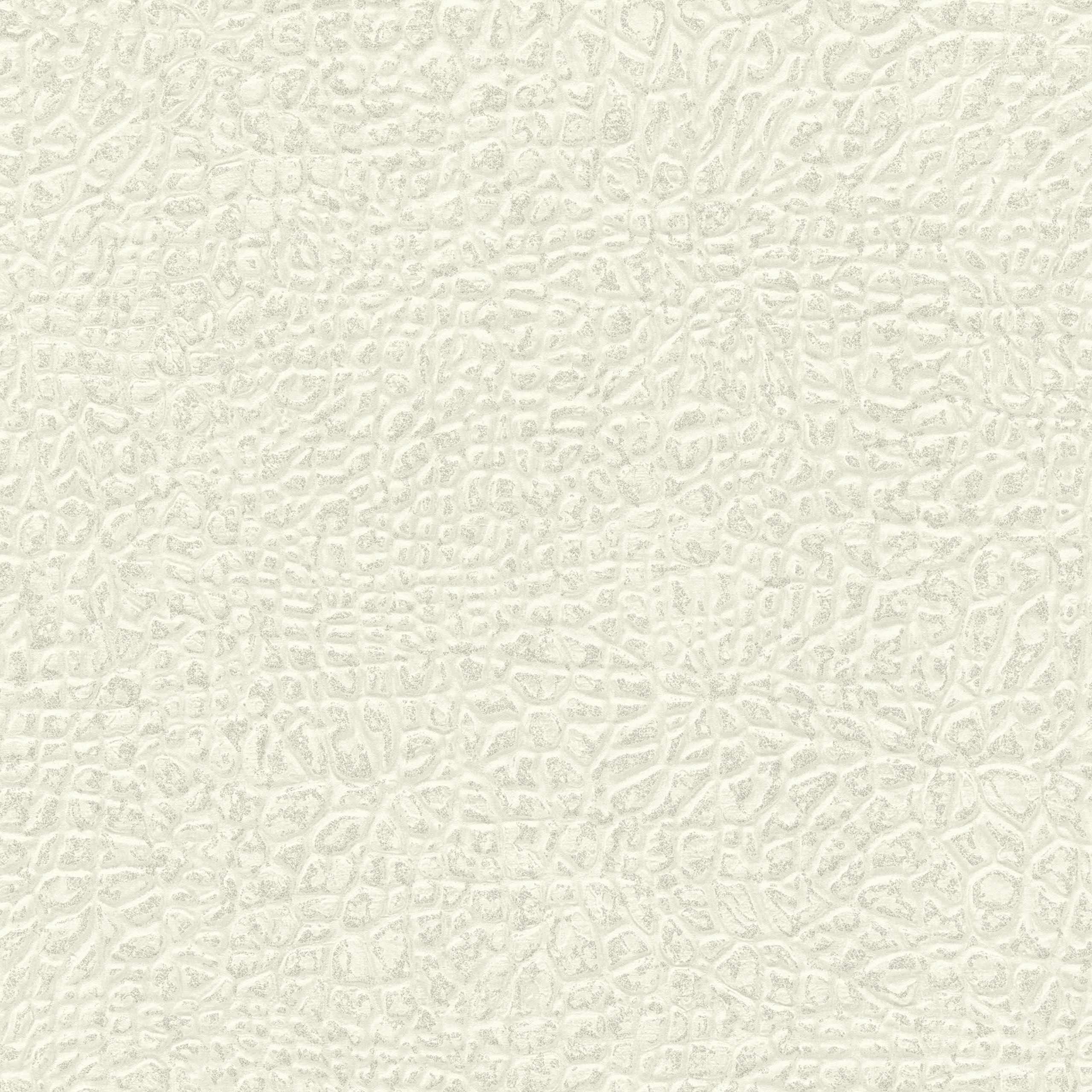 A.S. Creation | Absolutely Chic | 369703 | Vliestapete | 3D Optik | 0.53 x 10.05 m | Weiß